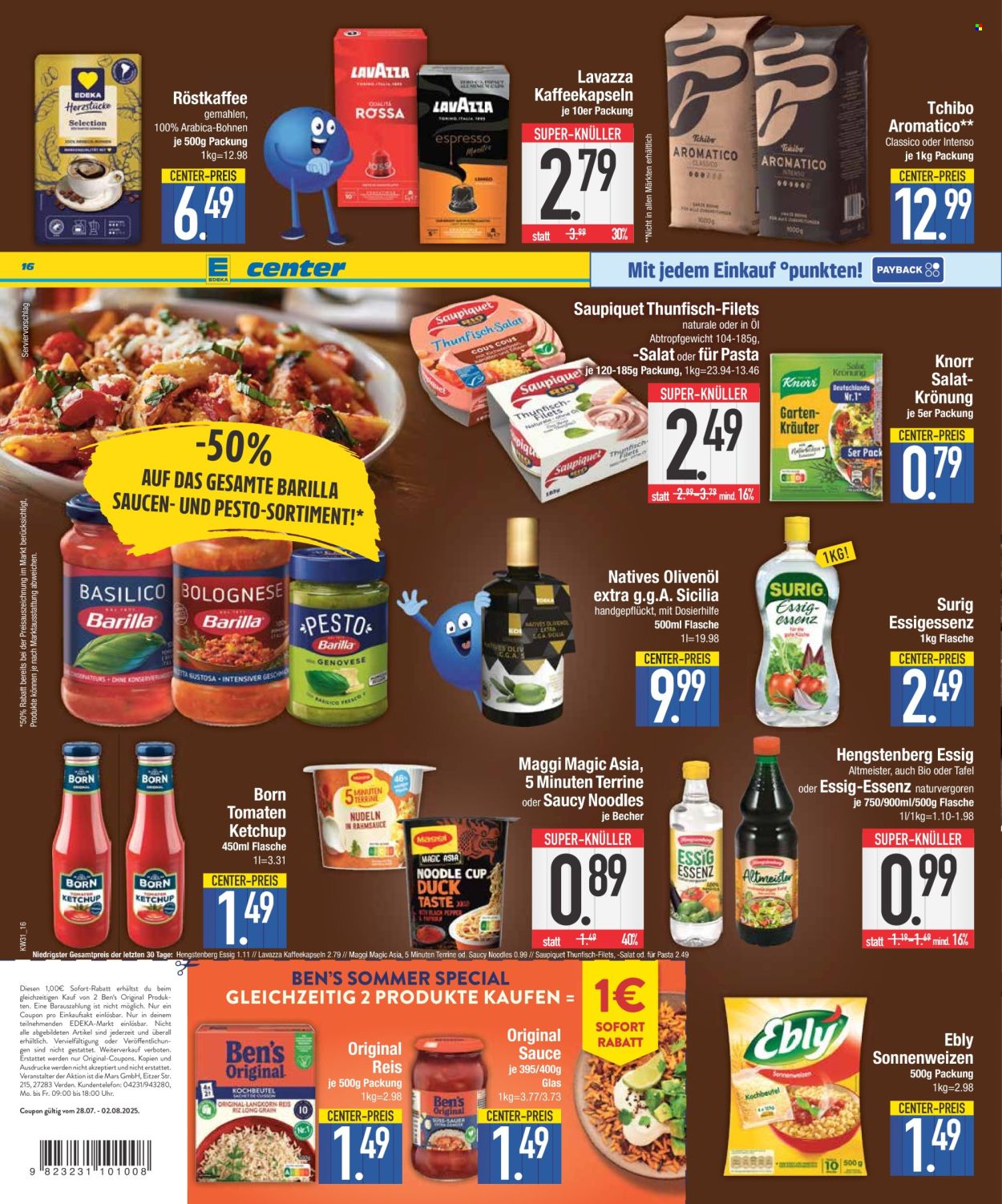 Edeka Prospekte  - 28.07.2025 - 2.08.2025. Seite 16