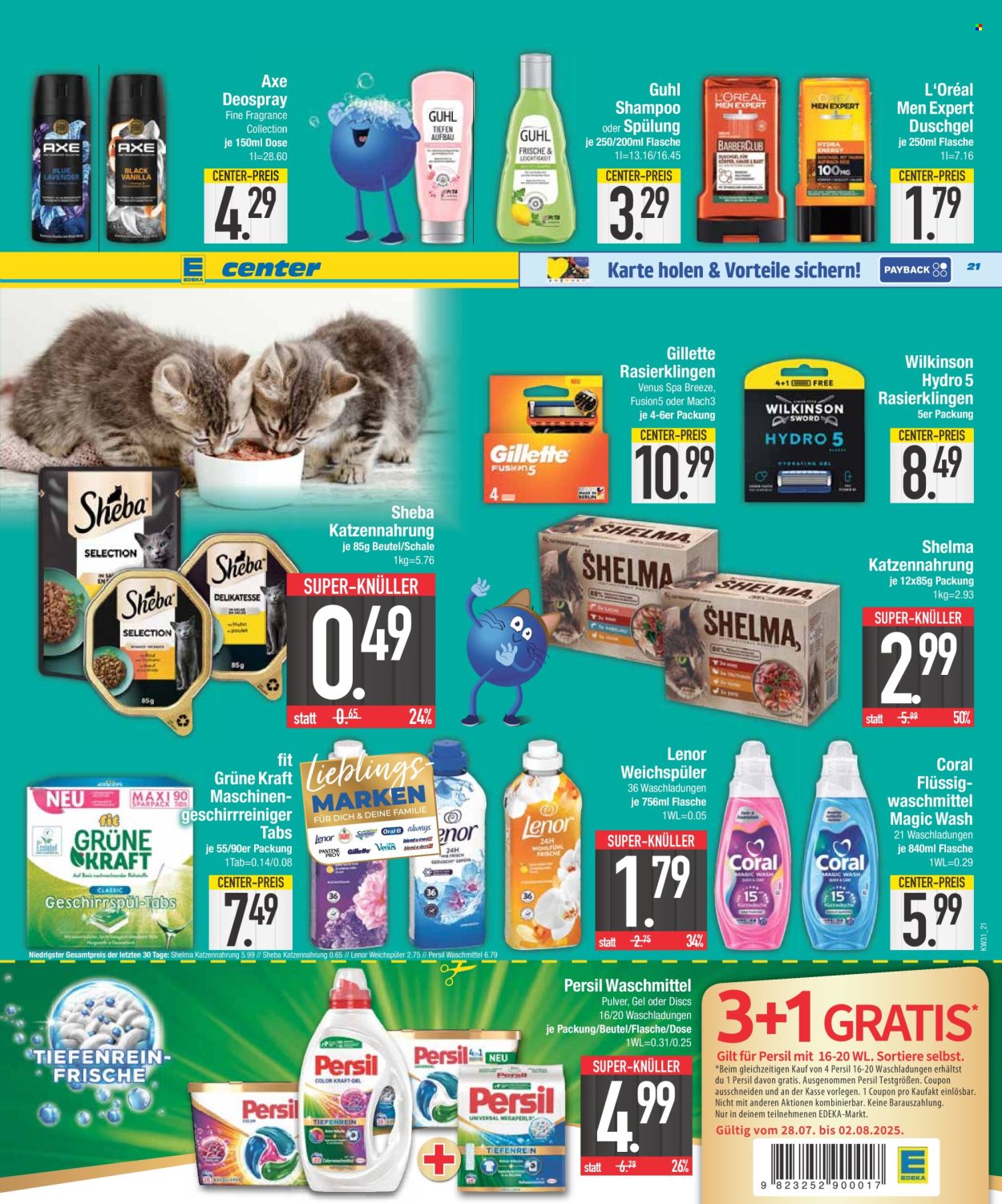 Edeka Prospekte  - 28.07.2025 - 2.08.2025. Seite 21