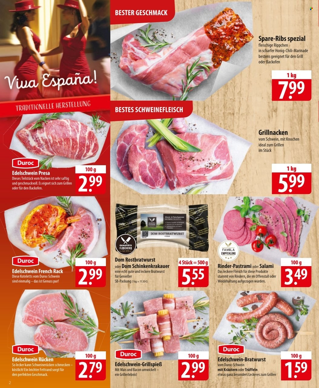 famila Prospekte  - 28.07.2025 - 2.08.2025. Seite 2