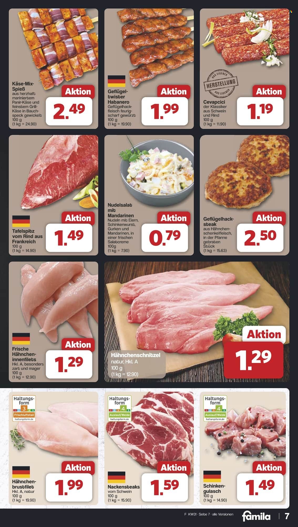 famila Prospekte  - 28.07.2025 - 2.08.2025. Seite 7