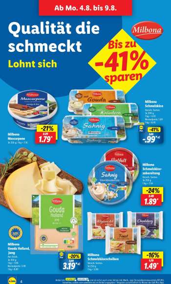 thumbnail - Milbona Schmelzkäse