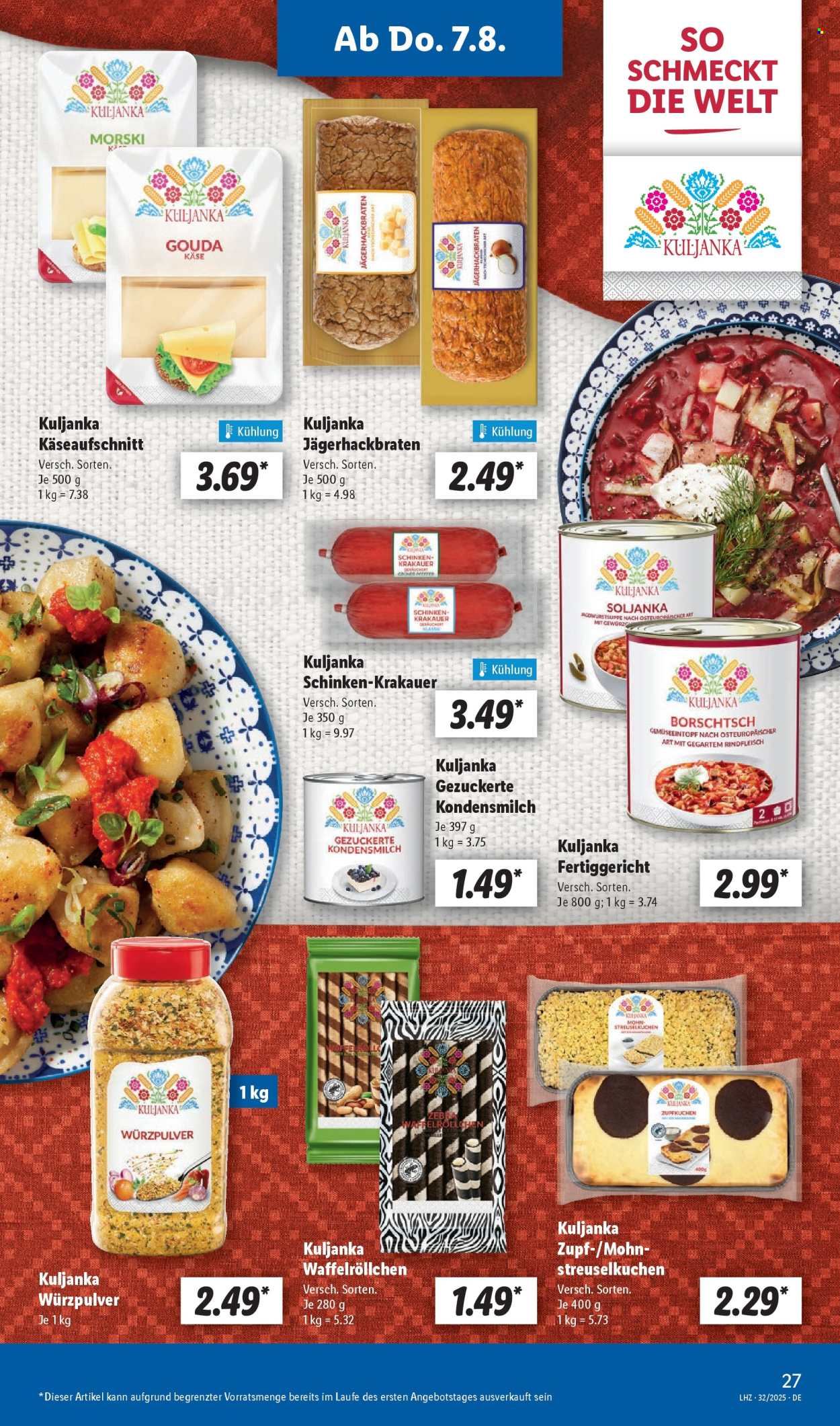 Lidl Prospekte  - 4.08.2025 - 9.08.2025. Seite 43