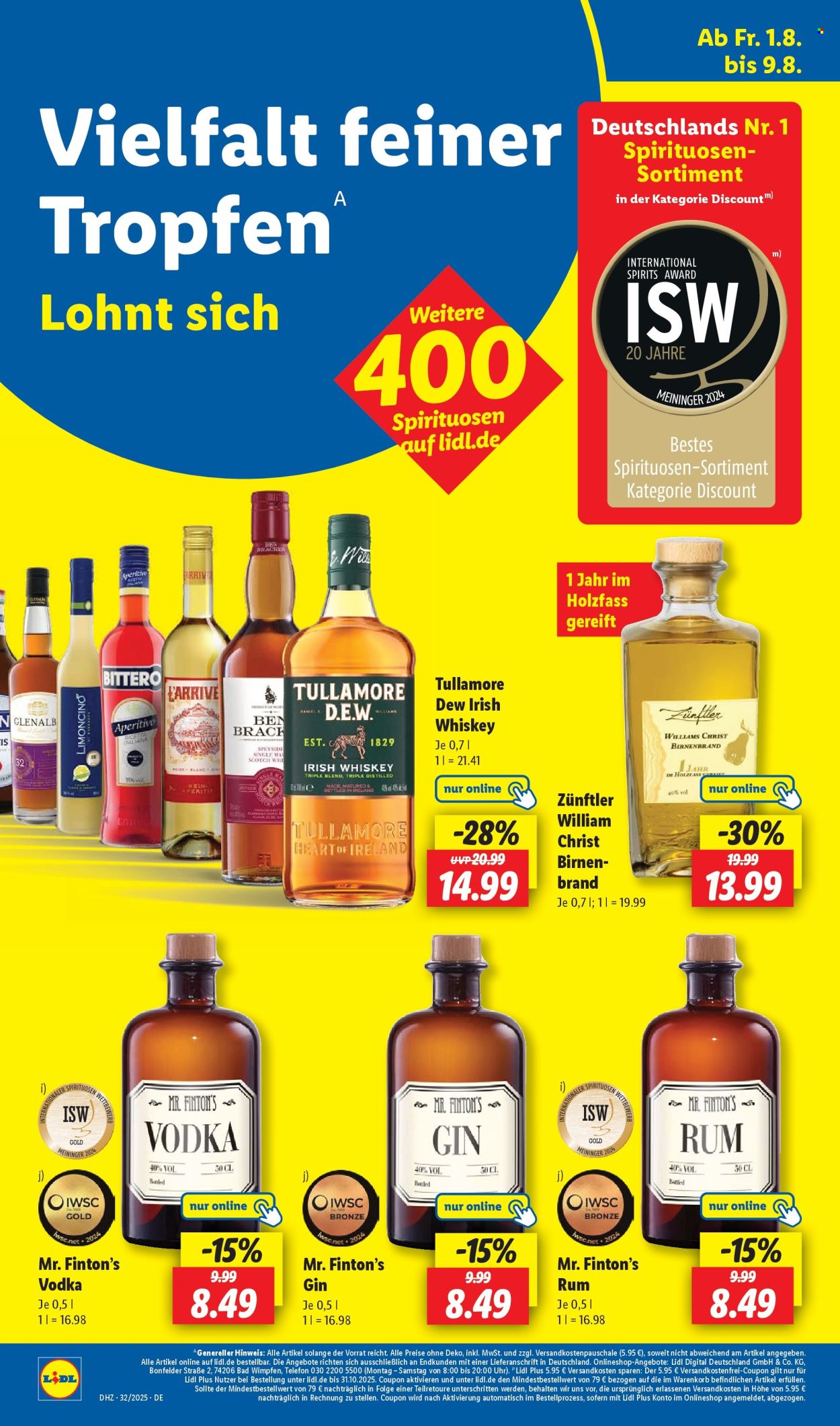Lidl Prospekte  - 4.08.2025 - 9.08.2025. Seite 50