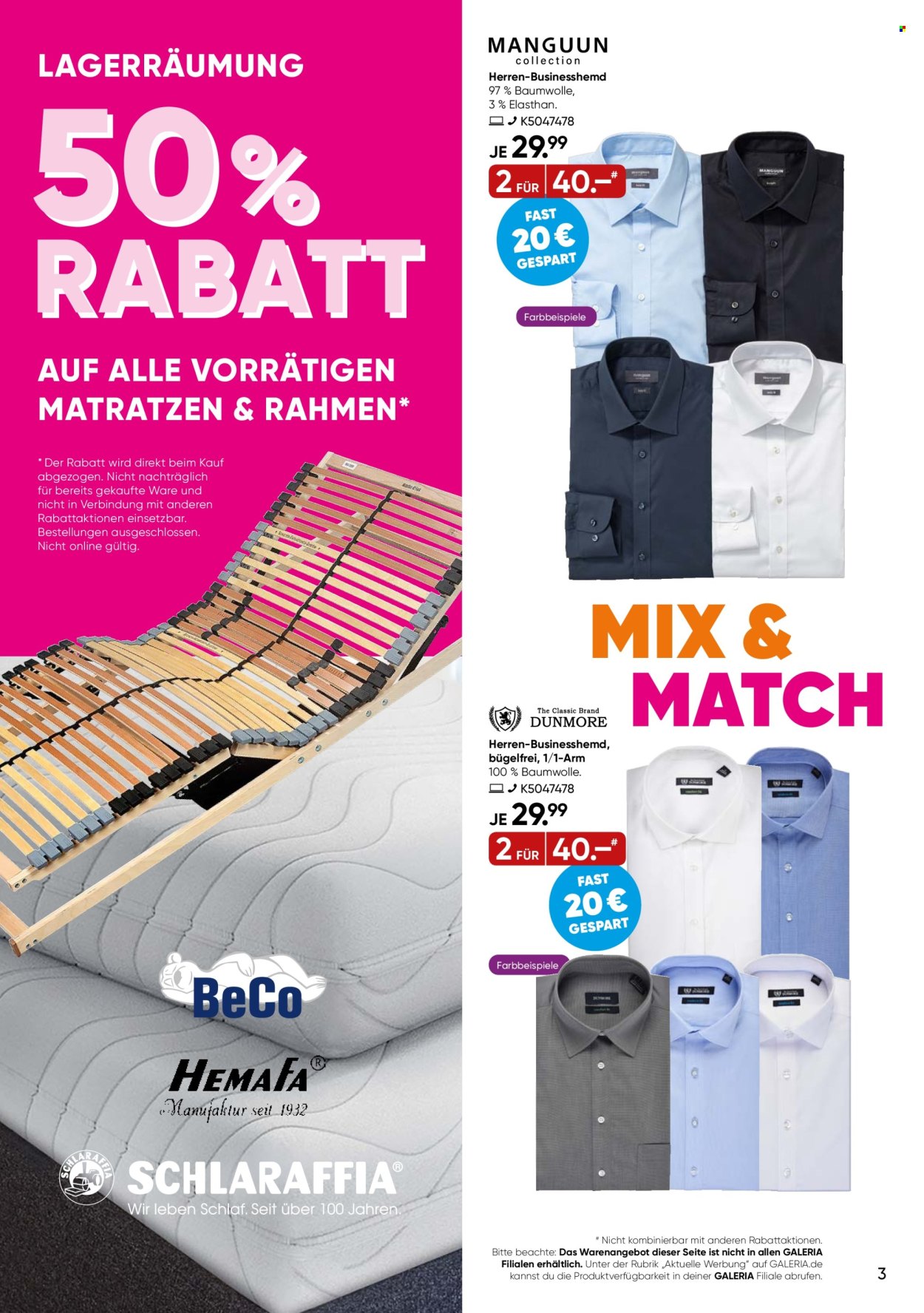 GALERIA Karstadt Kaufhof Prospekte  - 30.07.2025 - 5.08.2025. Seite 3