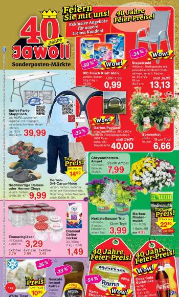 Prospekte Jawoll - 4.08.2025 - 9.08.2025.