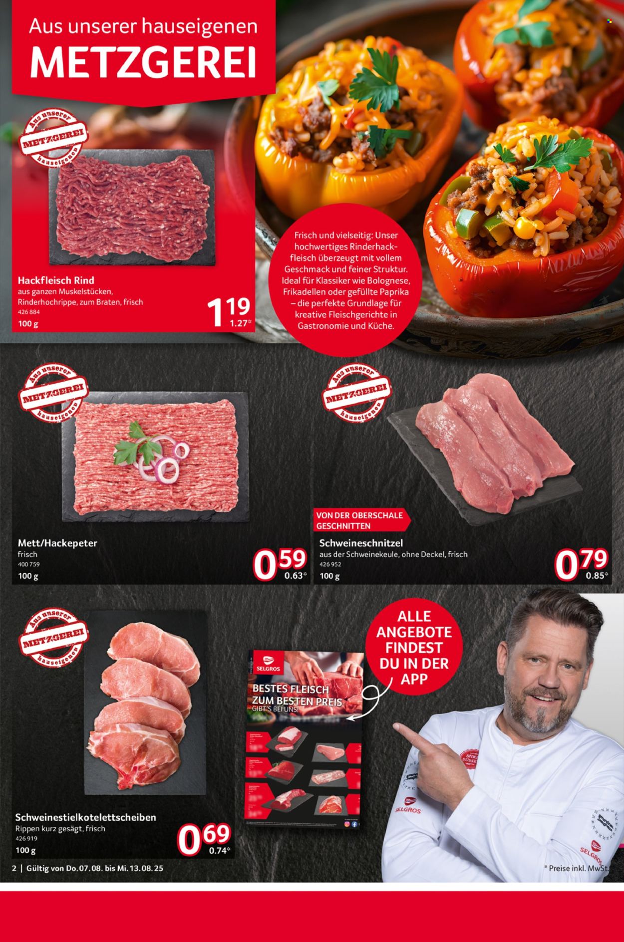 Selgros Prospekte  - 7.08.2025 - 13.08.2025. Seite 2