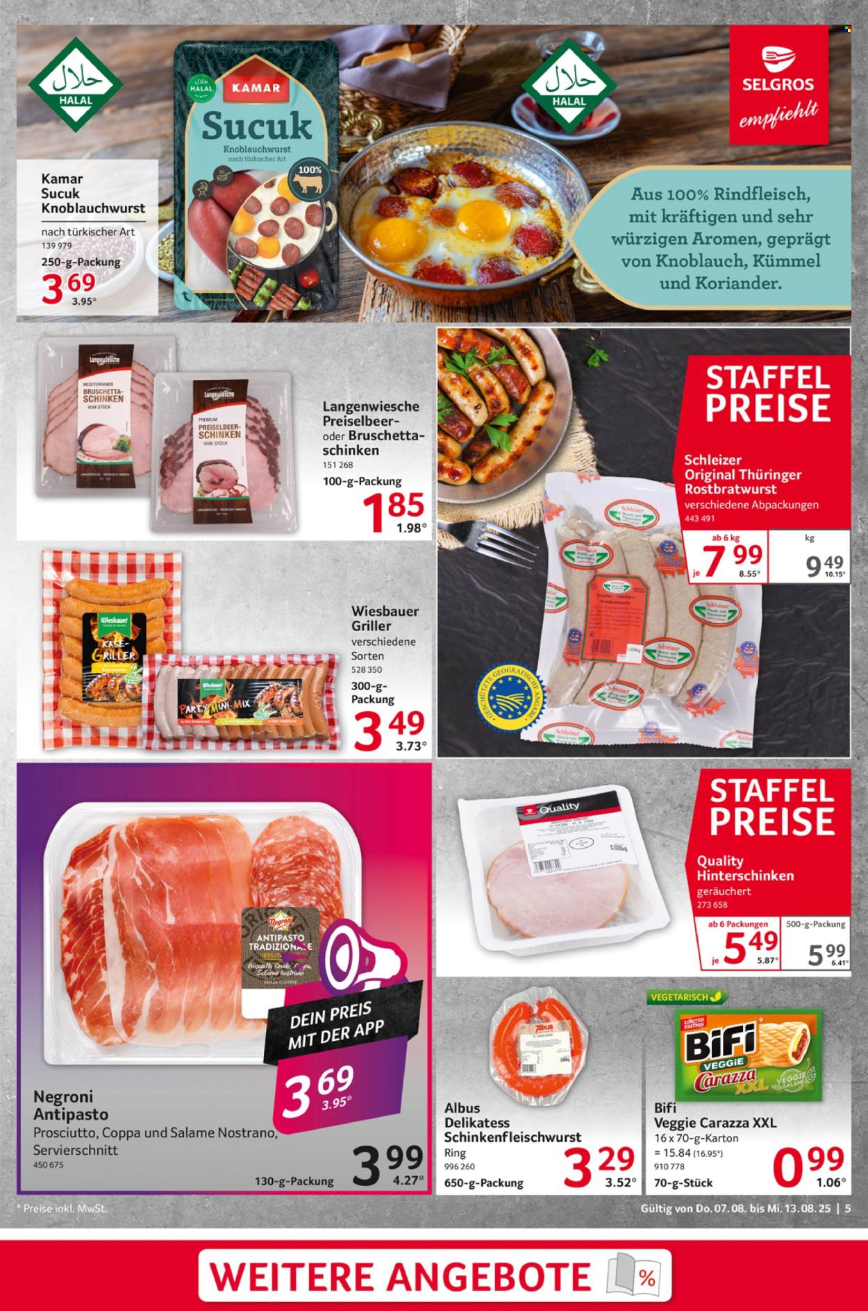 Selgros Prospekte  - 7.08.2025 - 13.08.2025. Seite 5