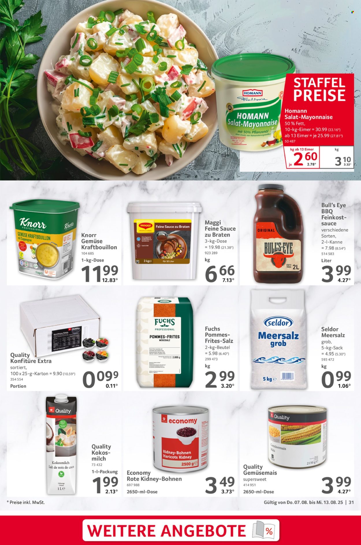 Selgros Prospekte  - 7.08.2025 - 13.08.2025. Seite 31