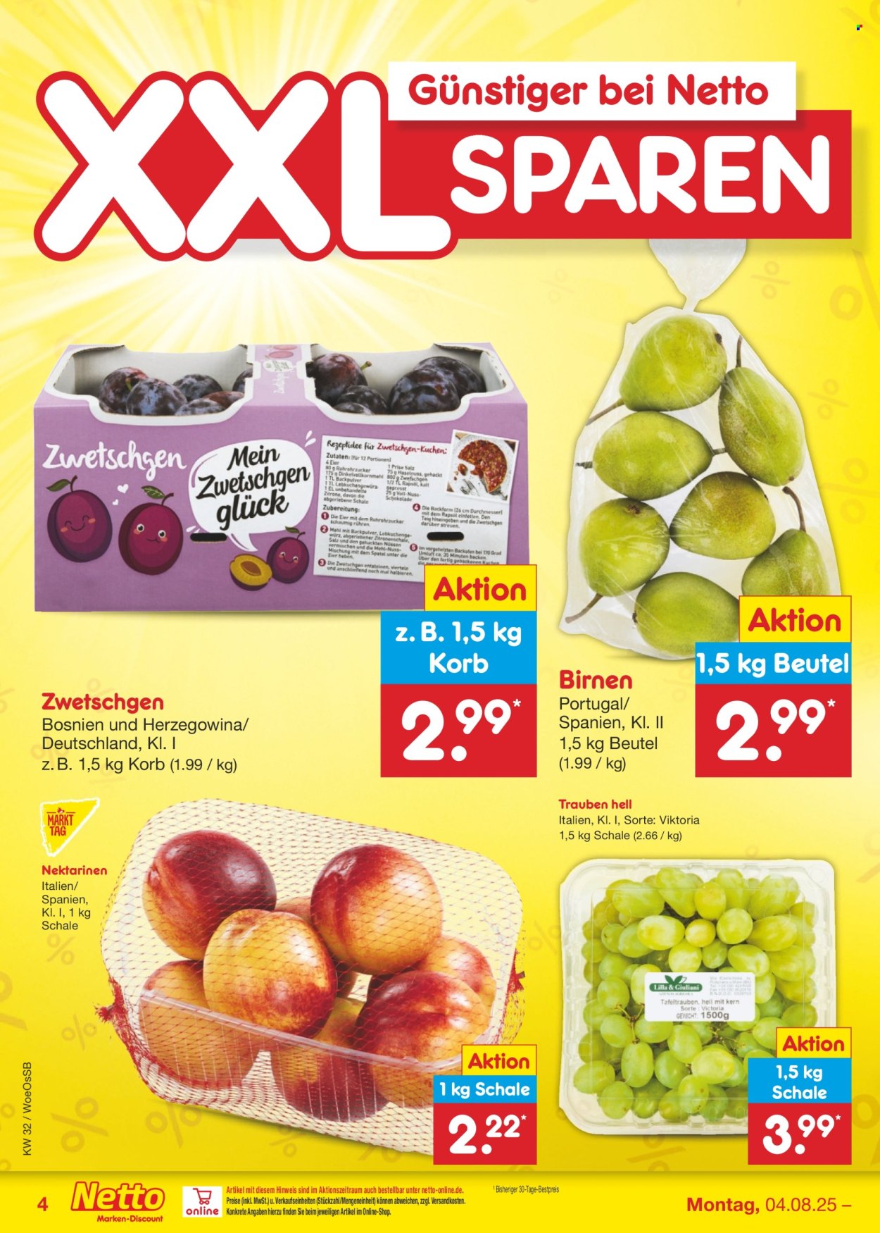 Netto Marken-Discount Prospekte  - 4.08.2025 - 9.08.2025. Seite 4