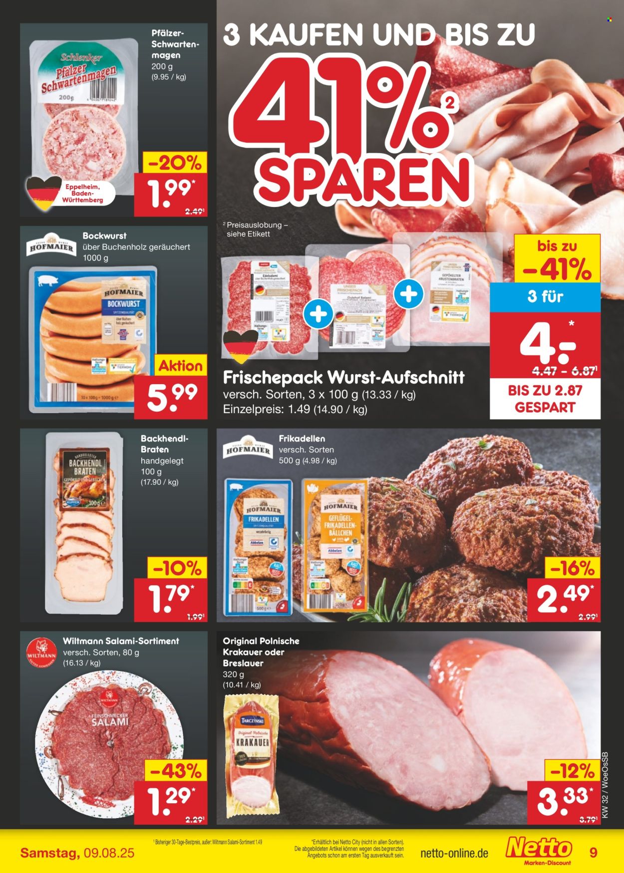 Netto Marken-Discount Prospekte  - 4.08.2025 - 9.08.2025. Seite 11