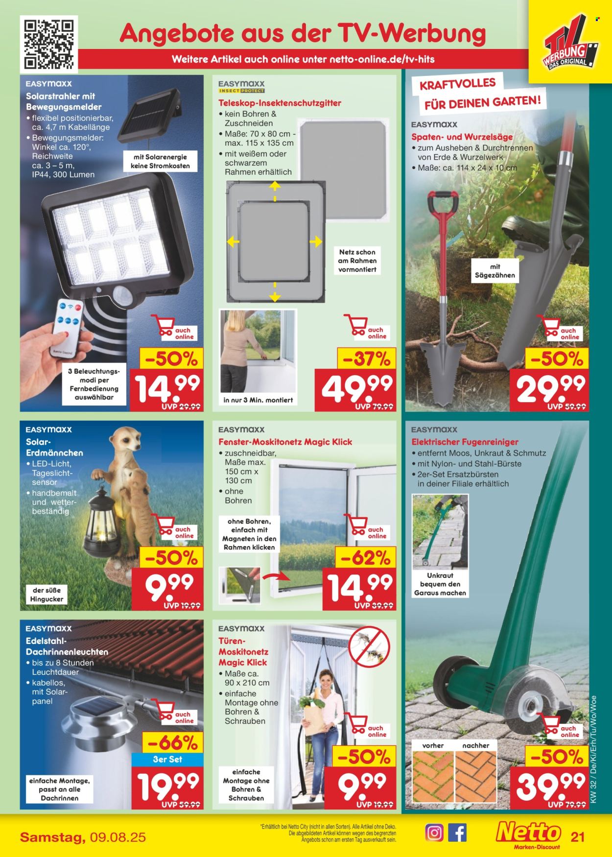 Netto Marken-Discount Prospekte  - 4.08.2025 - 9.08.2025. Seite 37