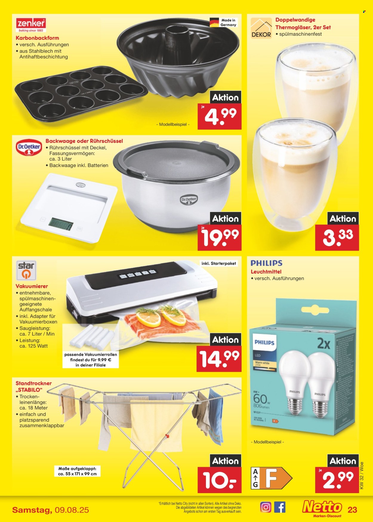 Netto Marken-Discount Prospekte  - 4.08.2025 - 9.08.2025. Seite 39