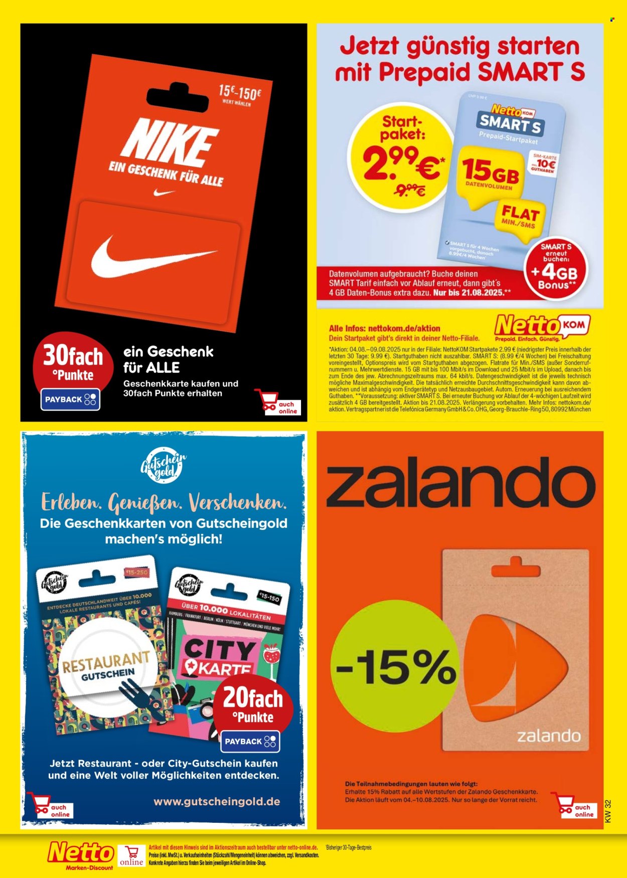 Netto Marken-Discount Prospekte  - 4.08.2025 - 9.08.2025. Seite 45