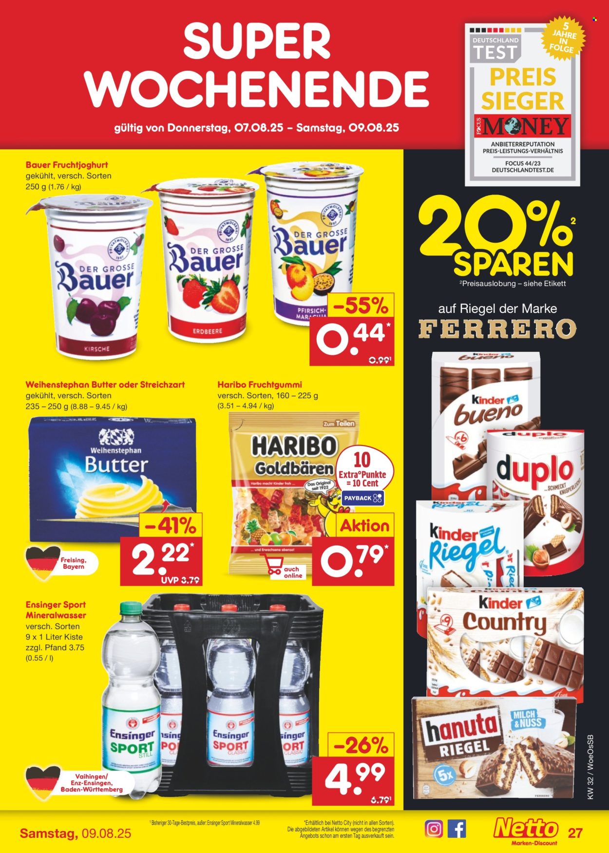 Netto Marken-Discount Prospekte  - 4.08.2025 - 9.08.2025. Seite 47