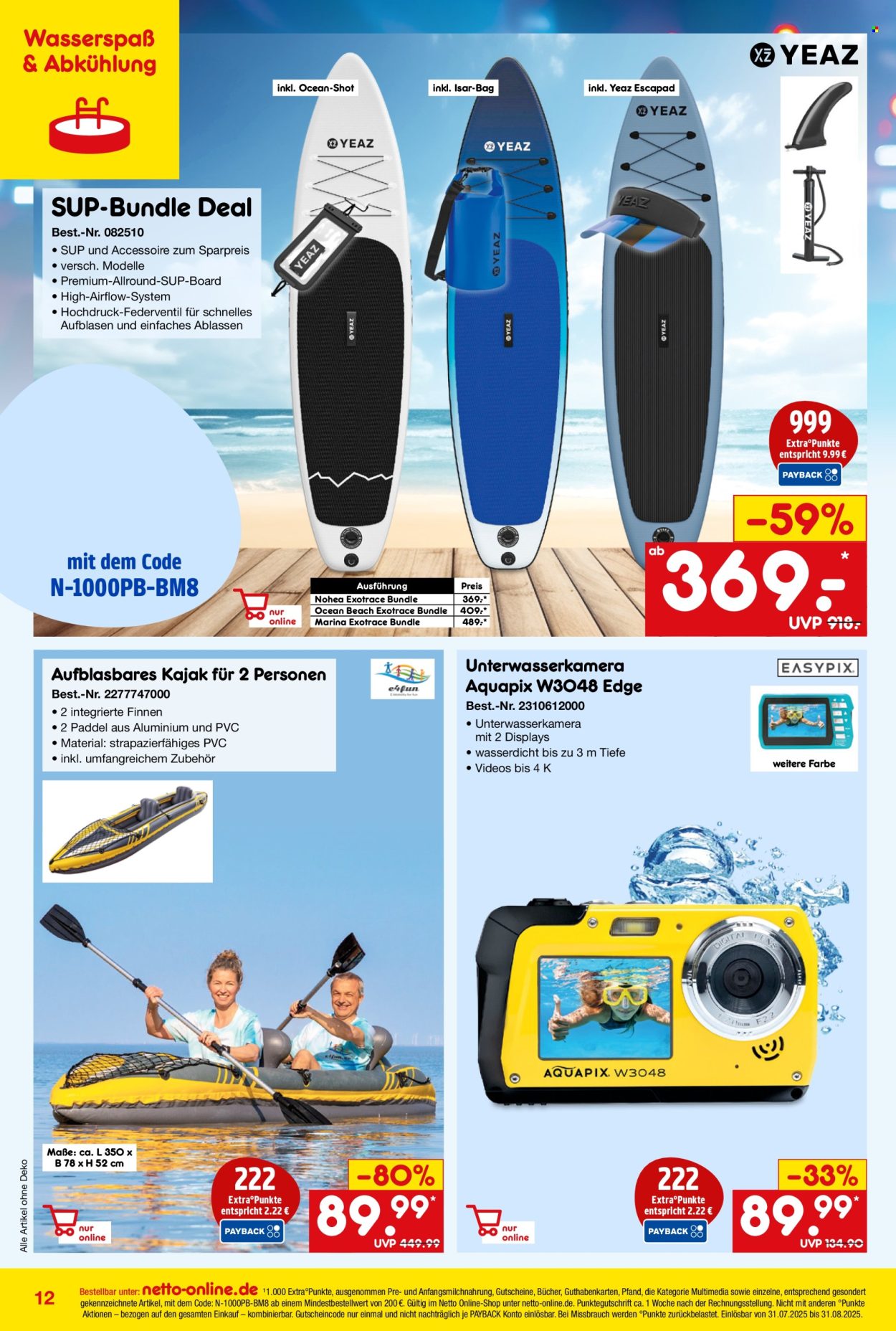 Netto Marken-Discount Prospekte  - 31.07.2025 - 31.08.2025. Seite 12