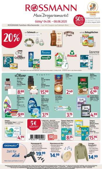 Prospekte Rossmann - 4.08.2025 - 8.08.2025.