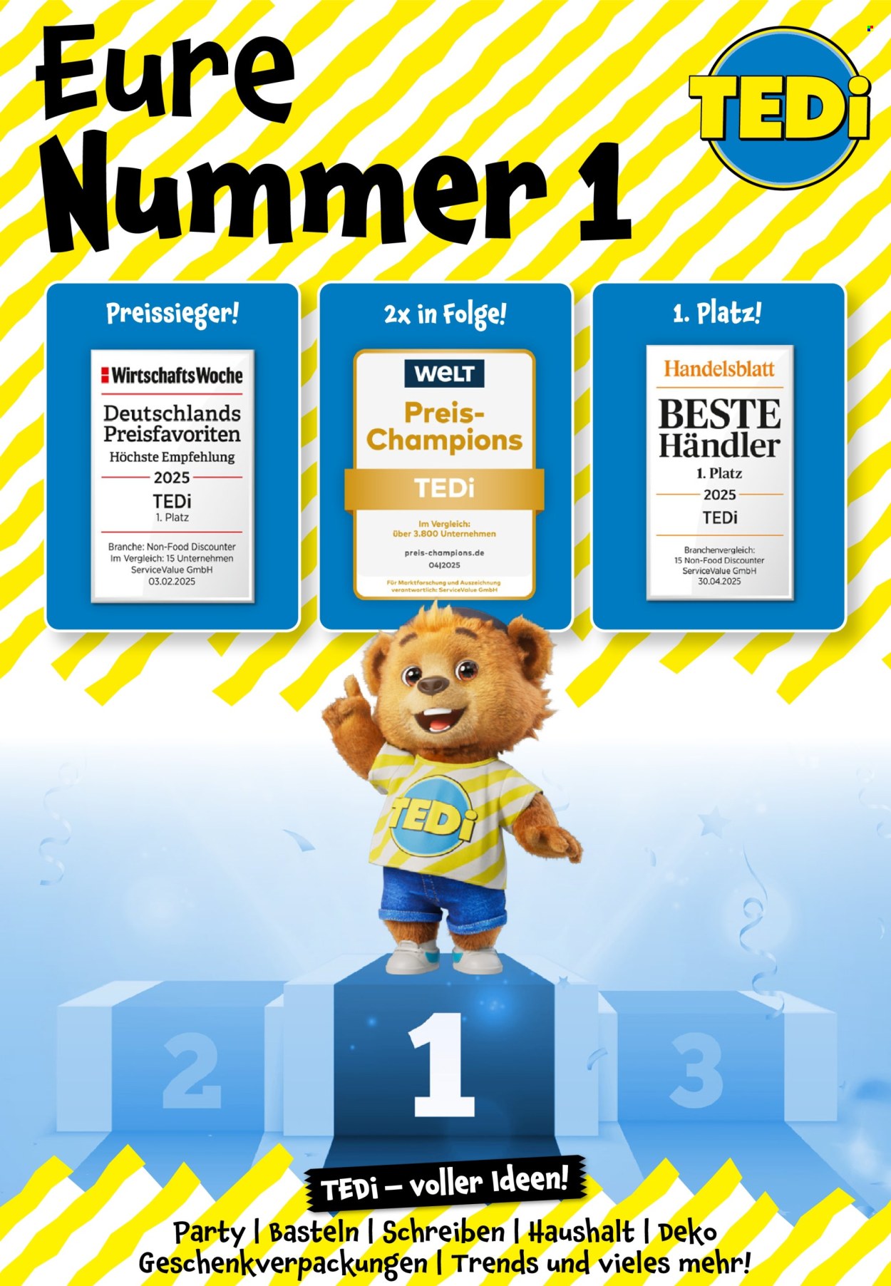 TEDi Prospekte  - 1.08.2025 - 9.08.2025. Seite 21