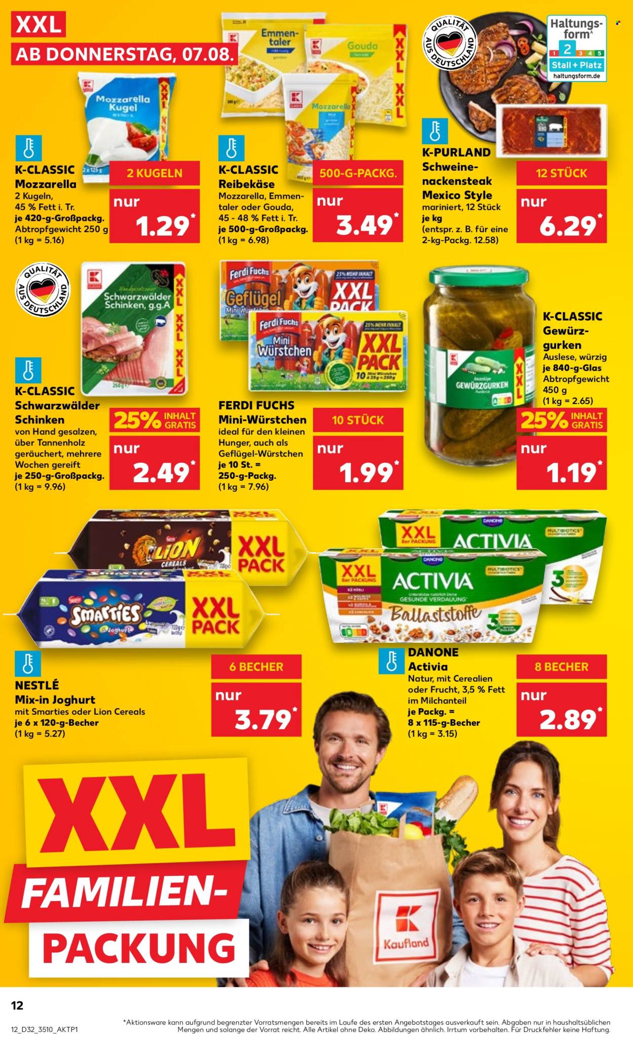 Kaufland Prospekte  - 7.08.2025 - 13.08.2025. Seite 12