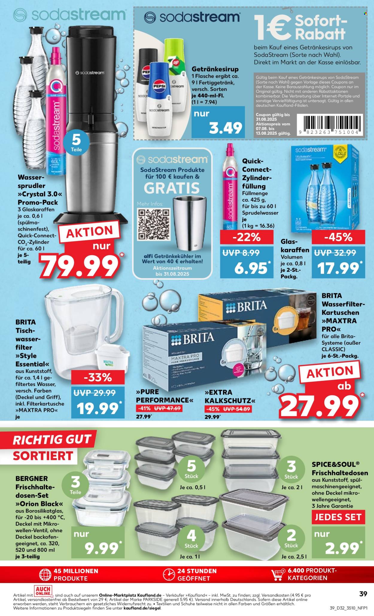 Kaufland Prospekte  - 7.08.2025 - 13.08.2025. Seite 39