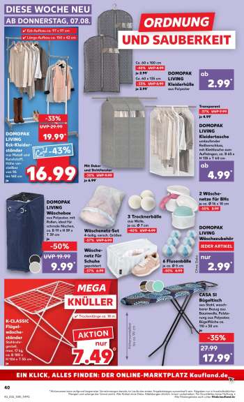 thumbnail - DOMOPAK LIVING Kleider­tasche