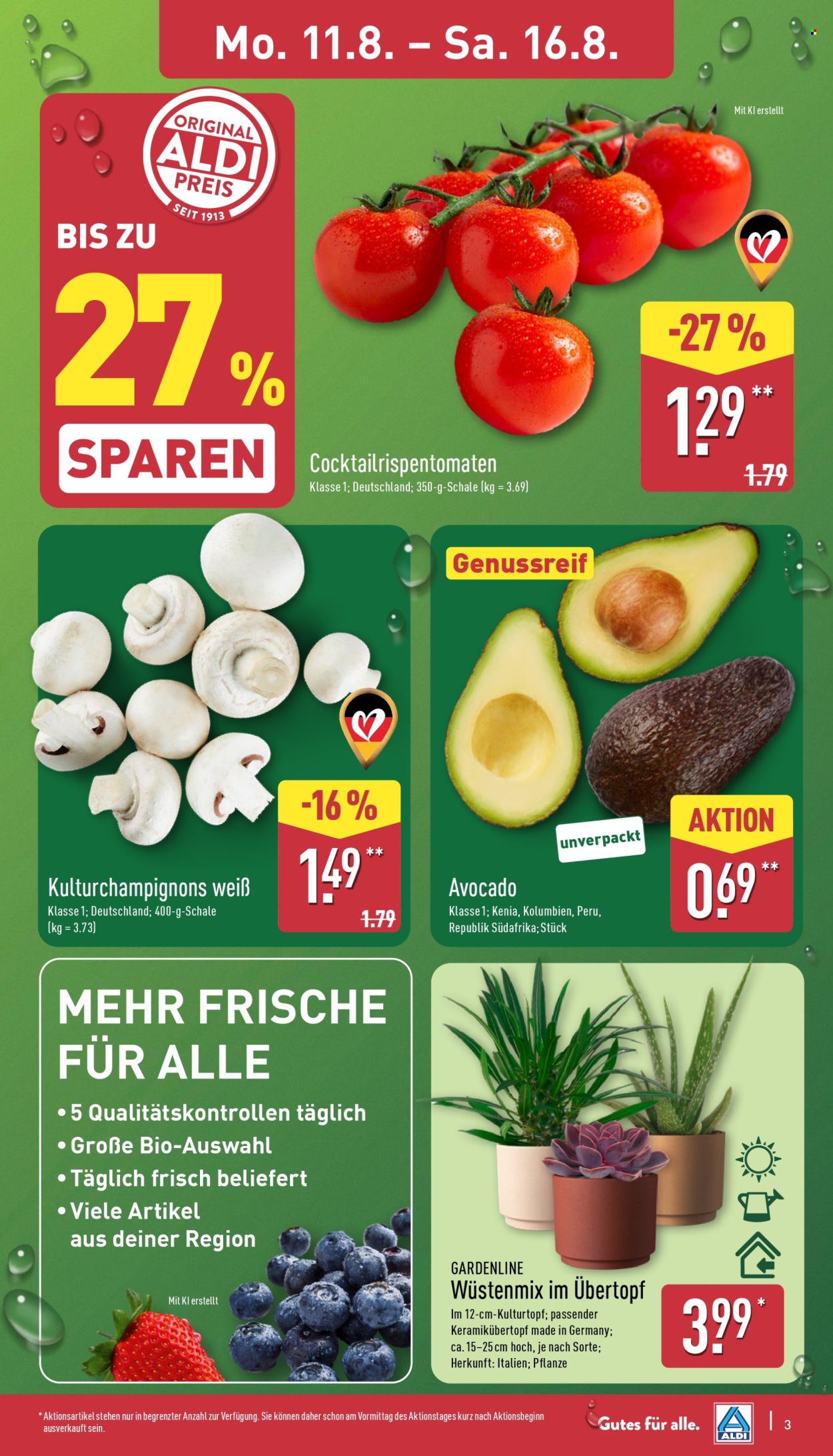 ALDI Nord Prospekte  - 11.08.2025 - 16.08.2025. Seite 3