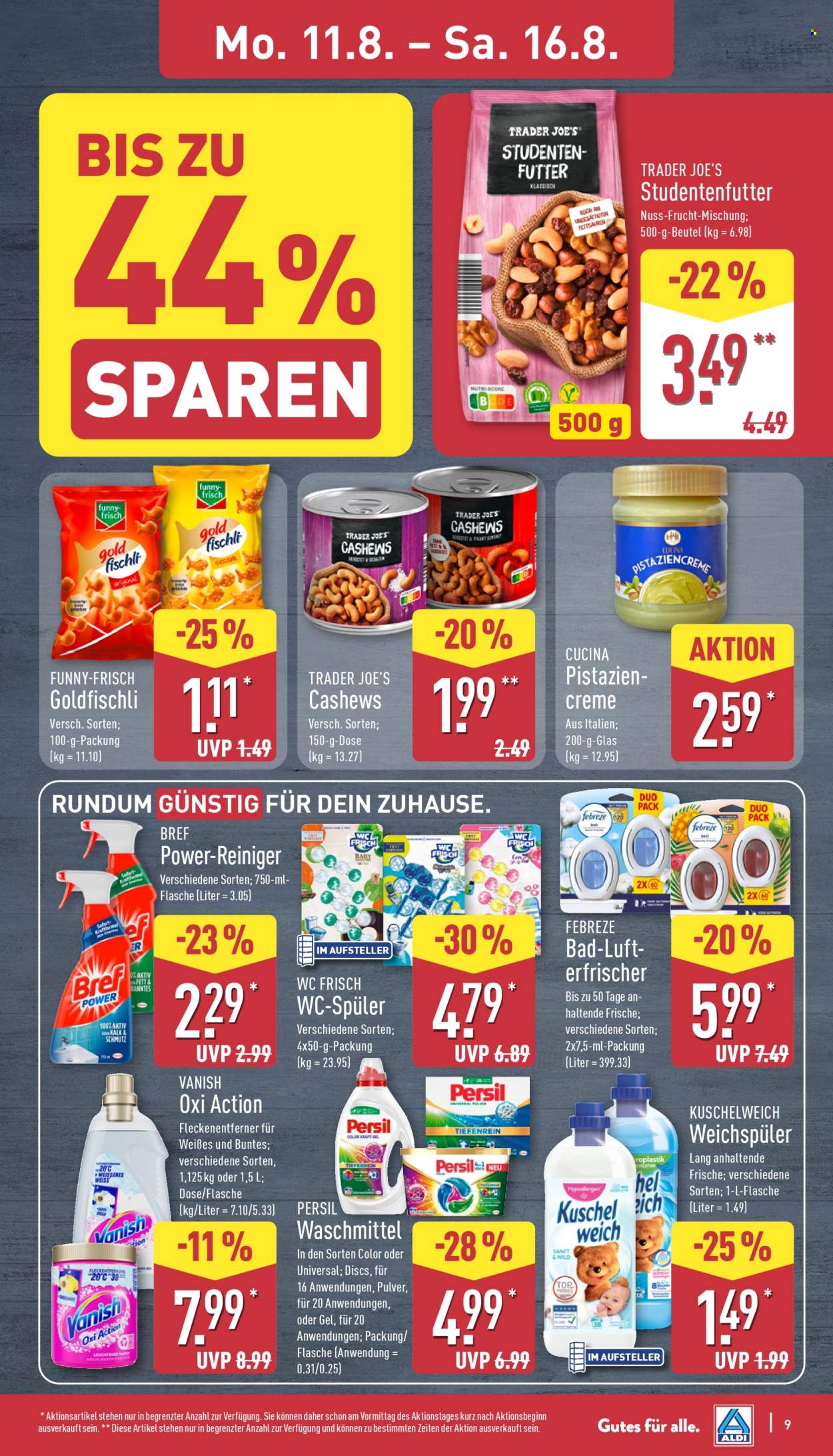 ALDI Nord Prospekte  - 11.08.2025 - 16.08.2025. Seite 9