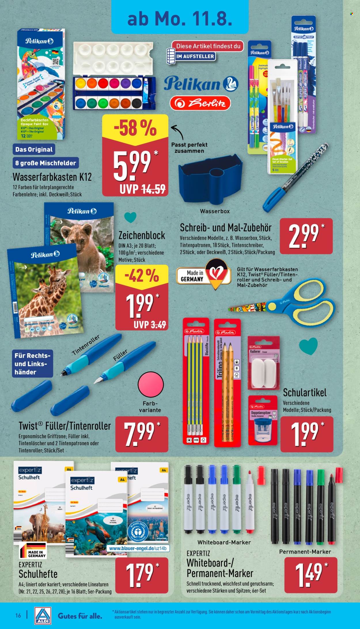 ALDI Nord Prospekte  - 11.08.2025 - 16.08.2025. Seite 16