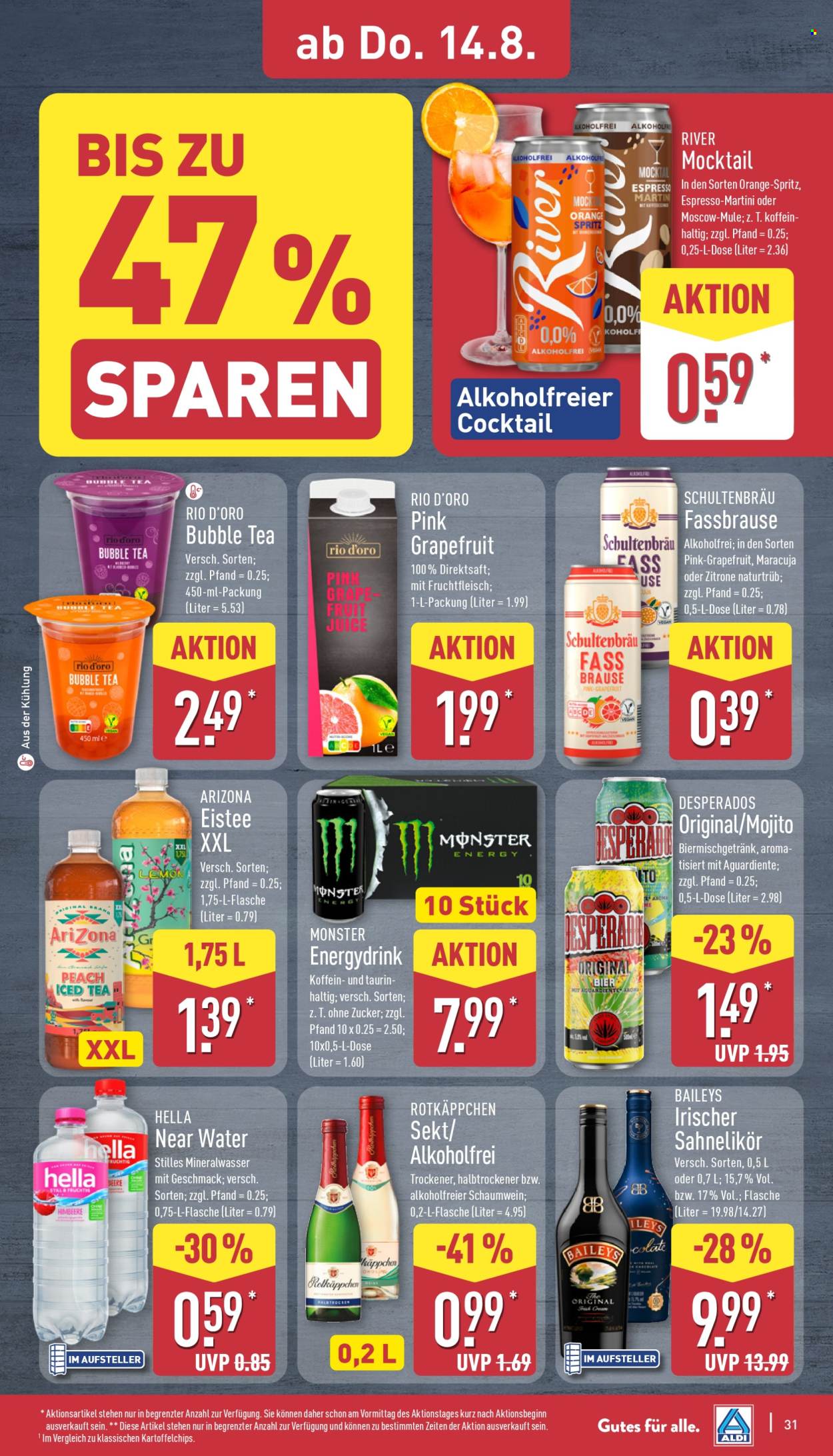 ALDI Nord Prospekte  - 11.08.2025 - 16.08.2025. Seite 31