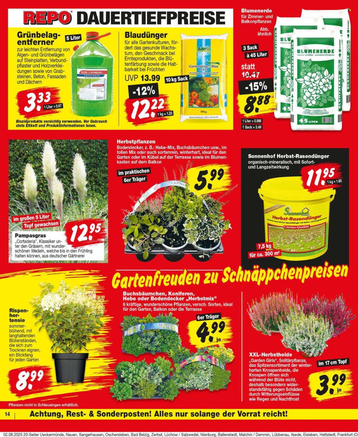 Repo Prospekte  - 4.08.2025 - 9.08.2025. Seite 14