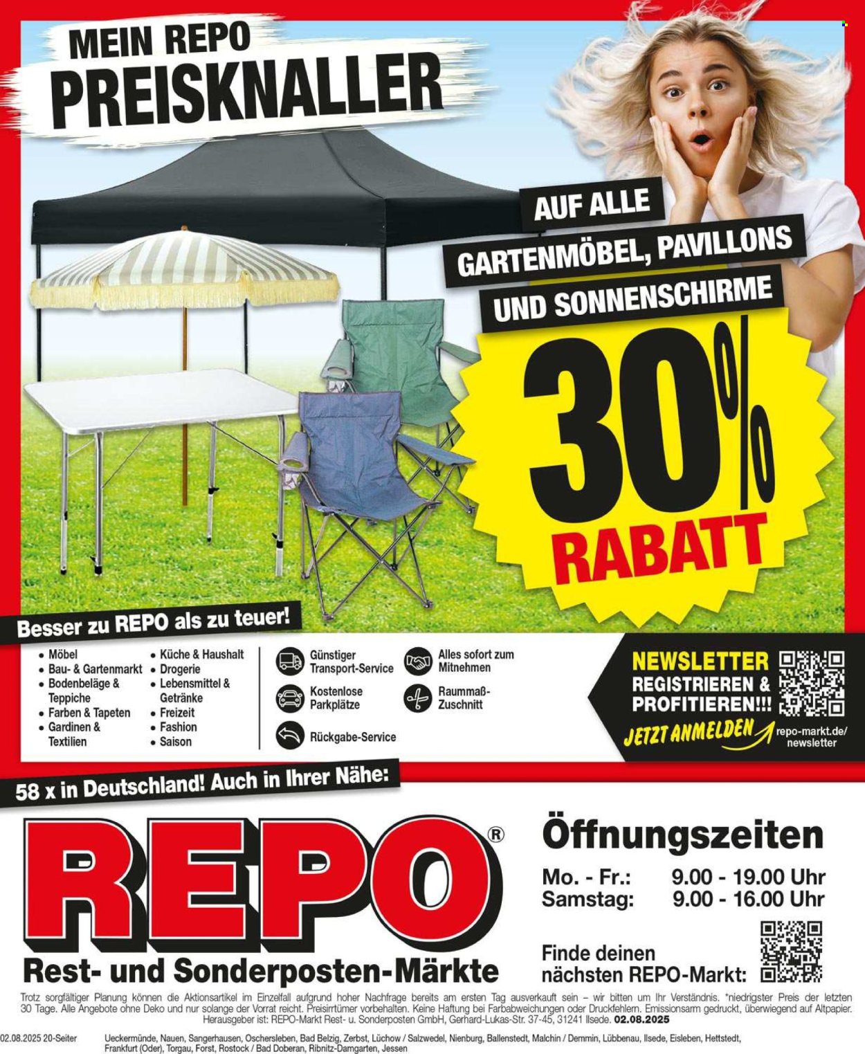 Repo Prospekte  - 4.08.2025 - 9.08.2025. Seite 20