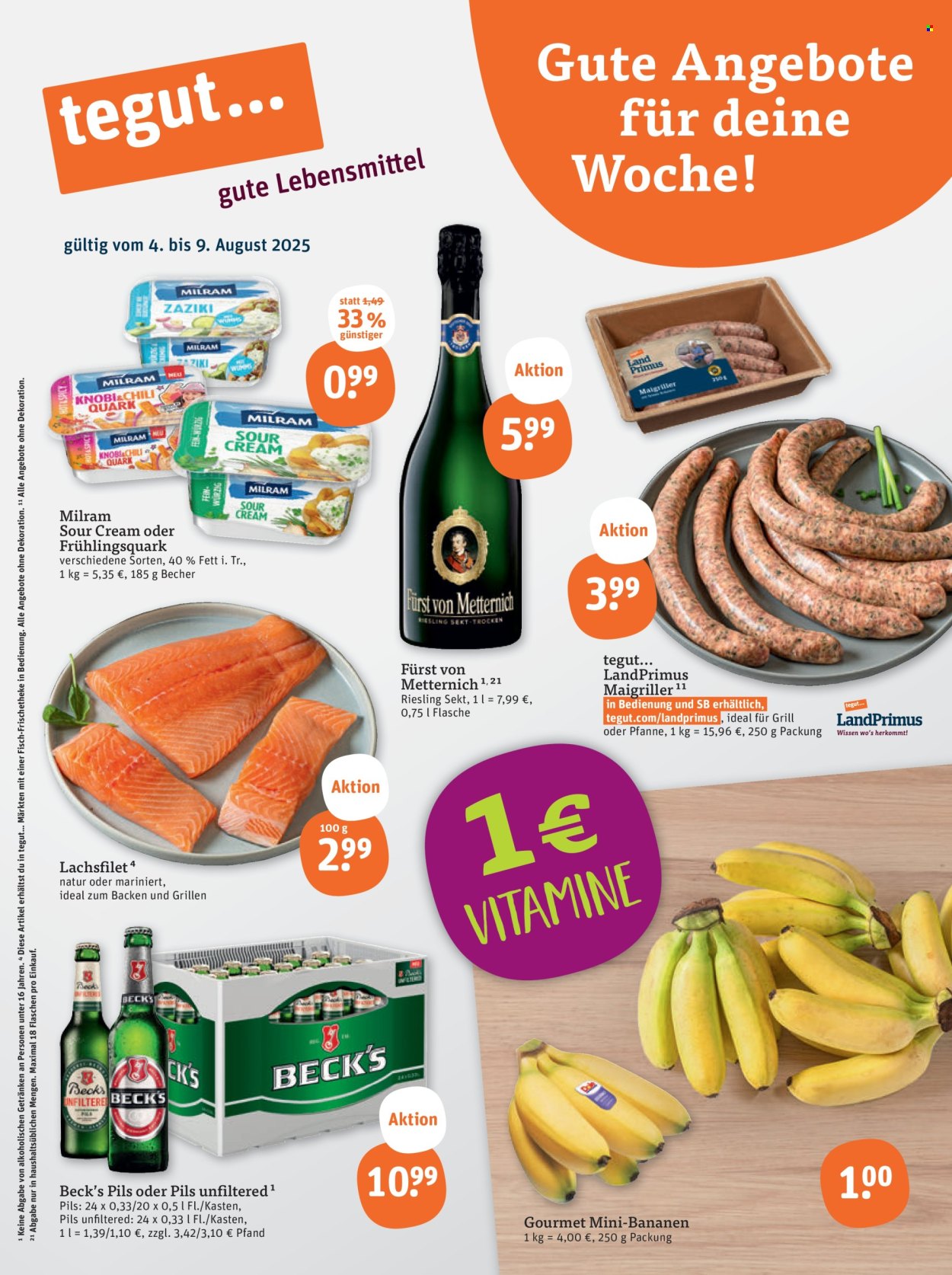 tegut... Prospekte  - 4.08.2025 - 9.08.2025. Seite 3