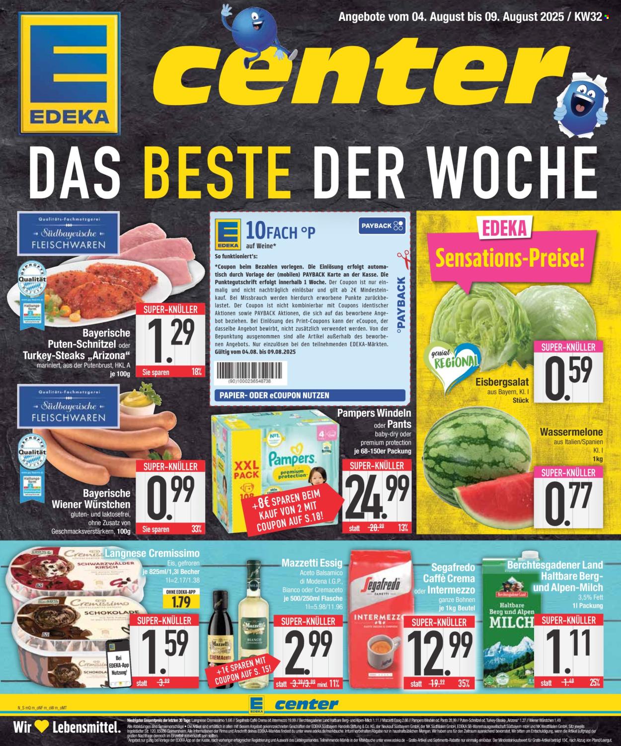 Edeka Prospekte  - 4.08.2025 - 9.08.2025. Seite 1