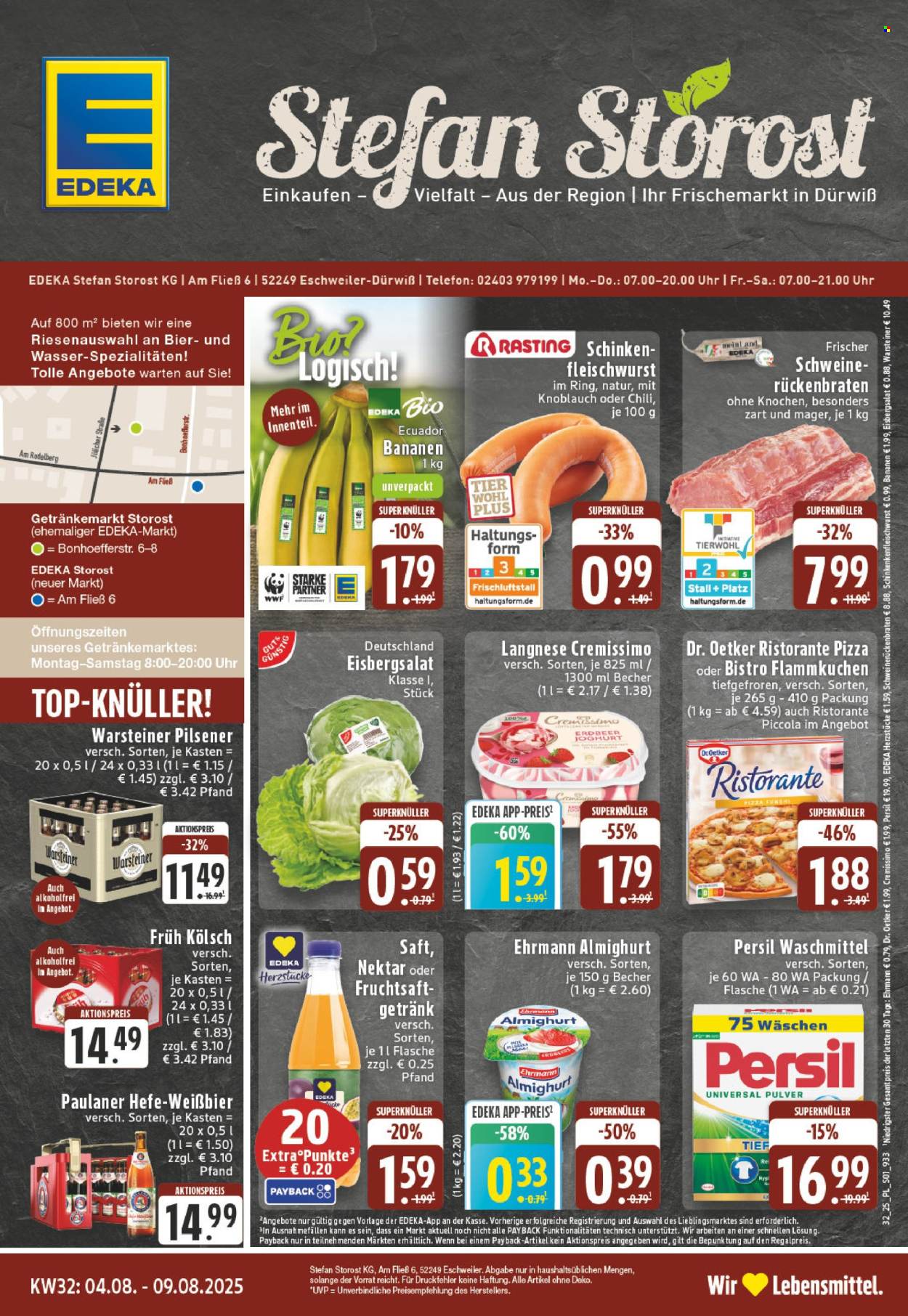 Edeka Prospekte  - 4.08.2025 - 9.08.2025. Seite 1