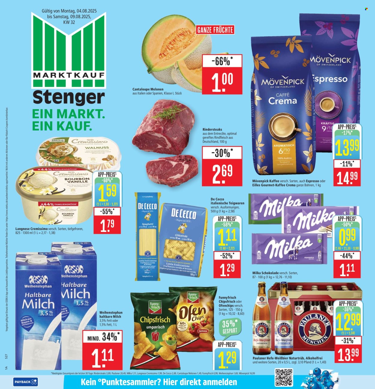 Marktkauf Prospekte  - 4.08.2025 - 9.08.2025. Seite 1