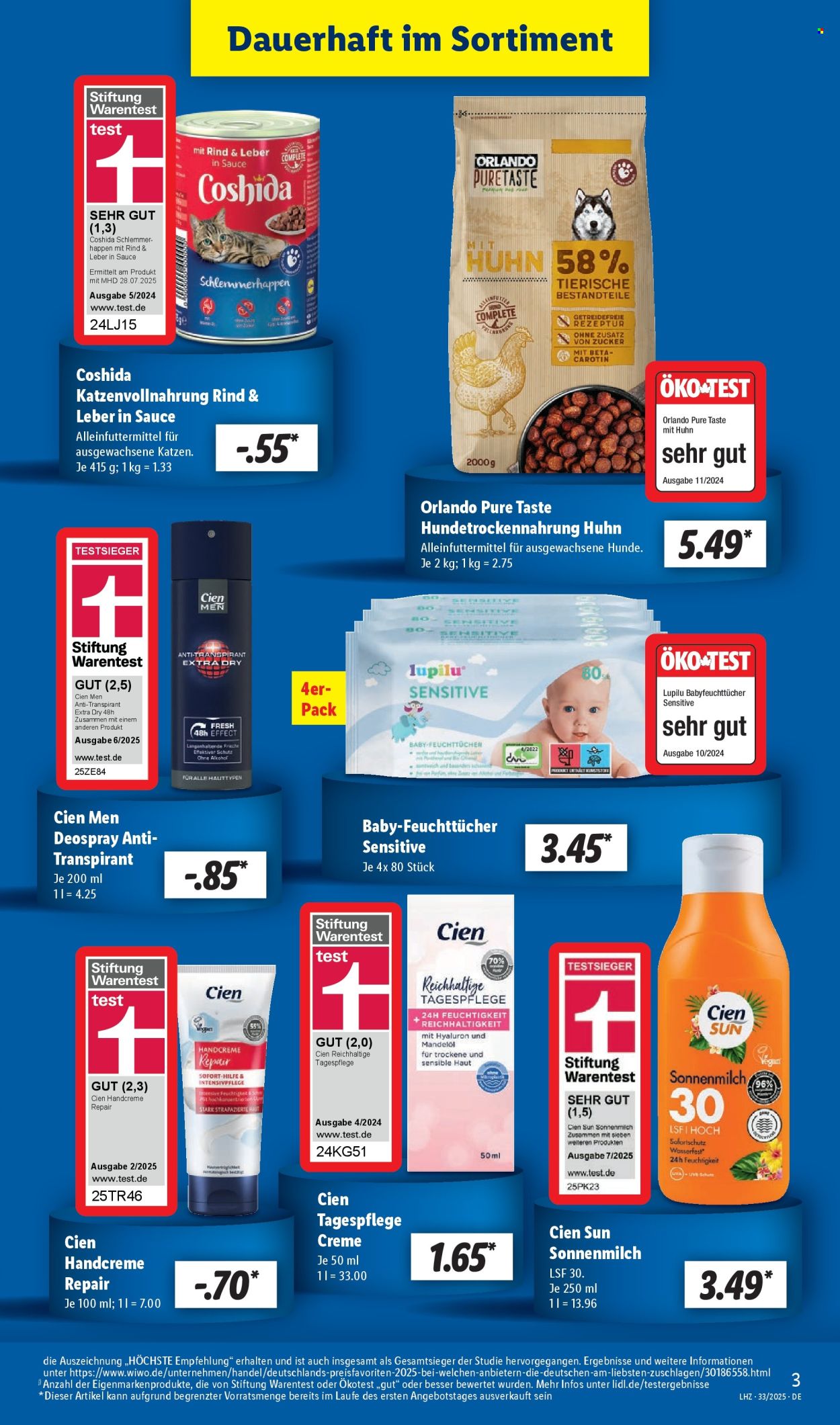 Lidl Prospekte  - 11.08.2025 - 16.08.2025. Seite 3