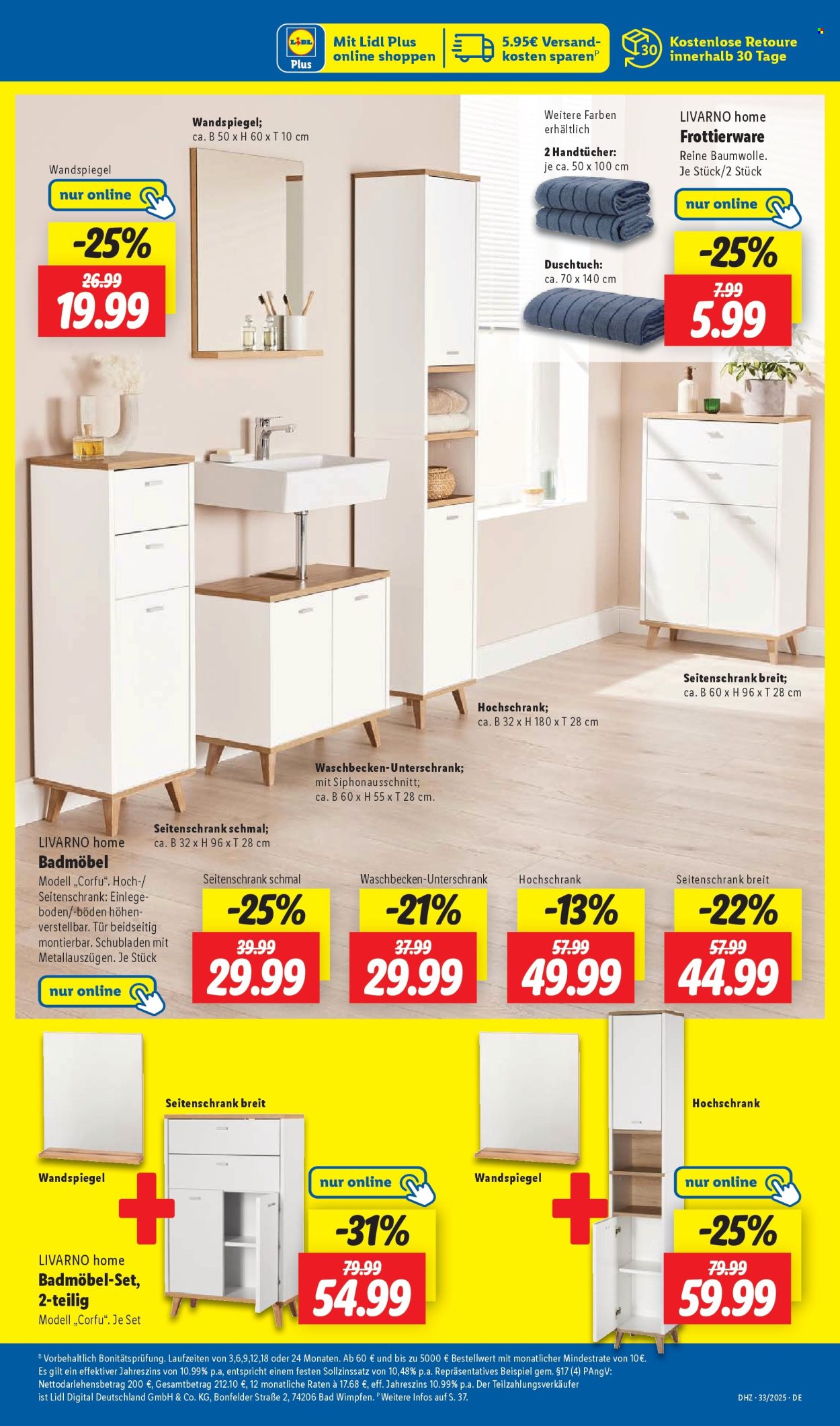 Lidl Prospekte  - 11.08.2025 - 16.08.2025. Seite 33