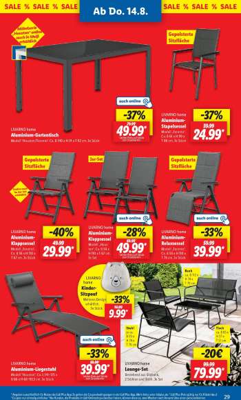 thumbnail - LIVARNO home Lounge-Set