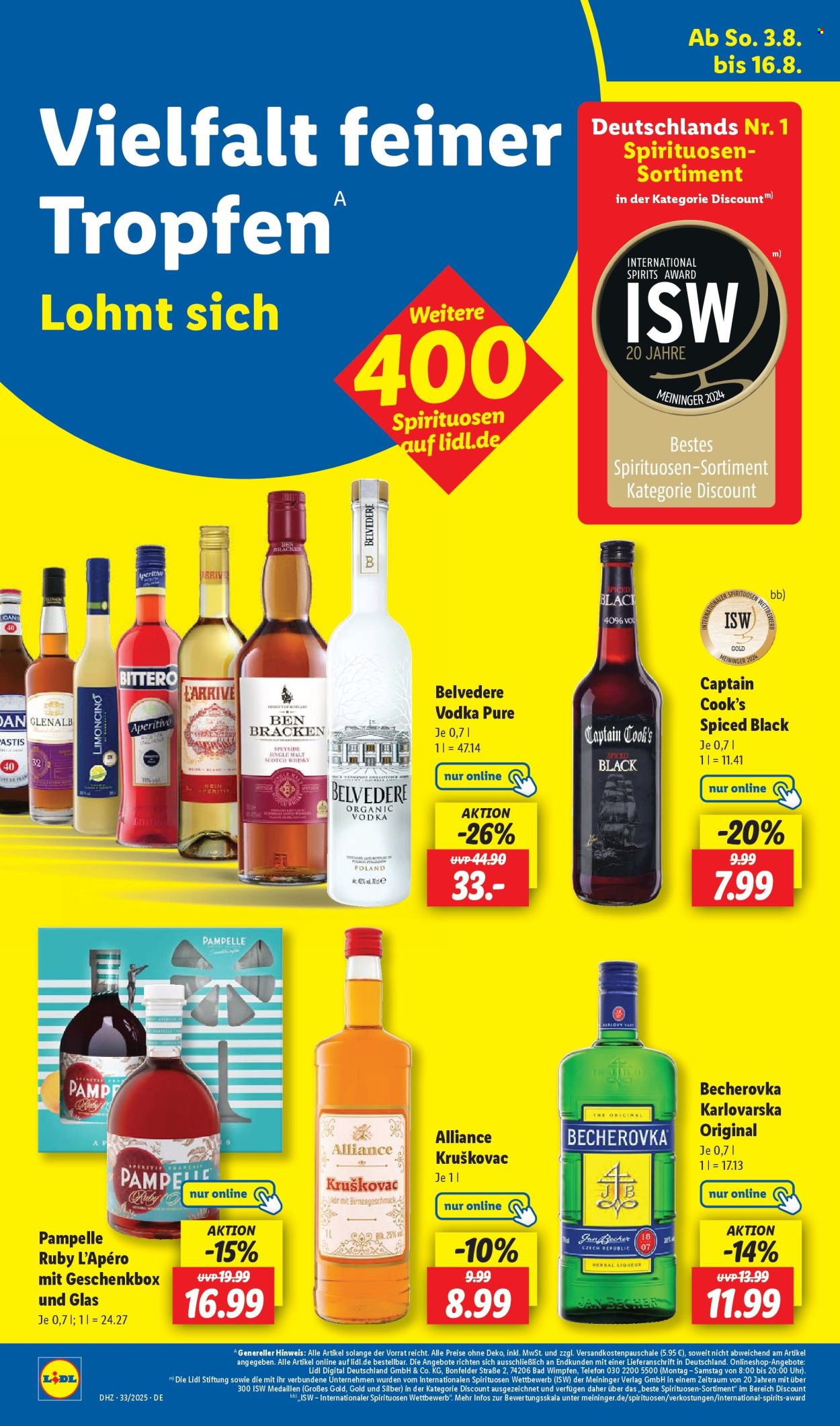 Lidl Prospekte  - 11.08.2025 - 16.08.2025. Seite 58