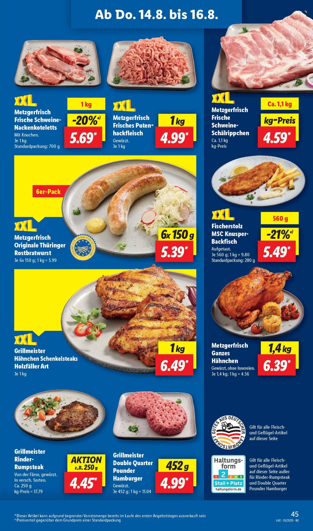 Lidl Prospekte  - 11.08.2025 - 16.08.2025. Seite 63