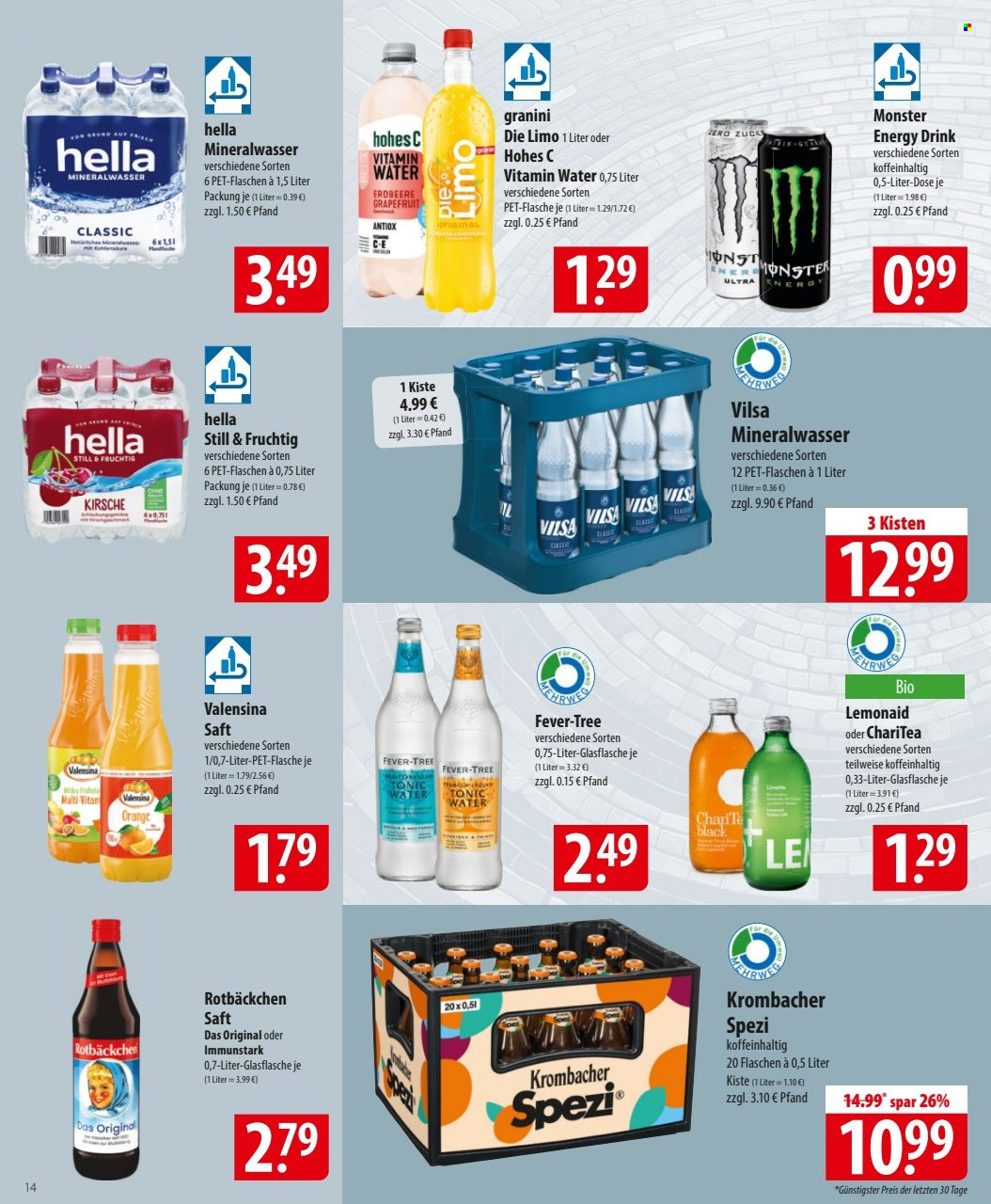 famila Prospekte  - 4.08.2025 - 9.08.2025. Seite 14