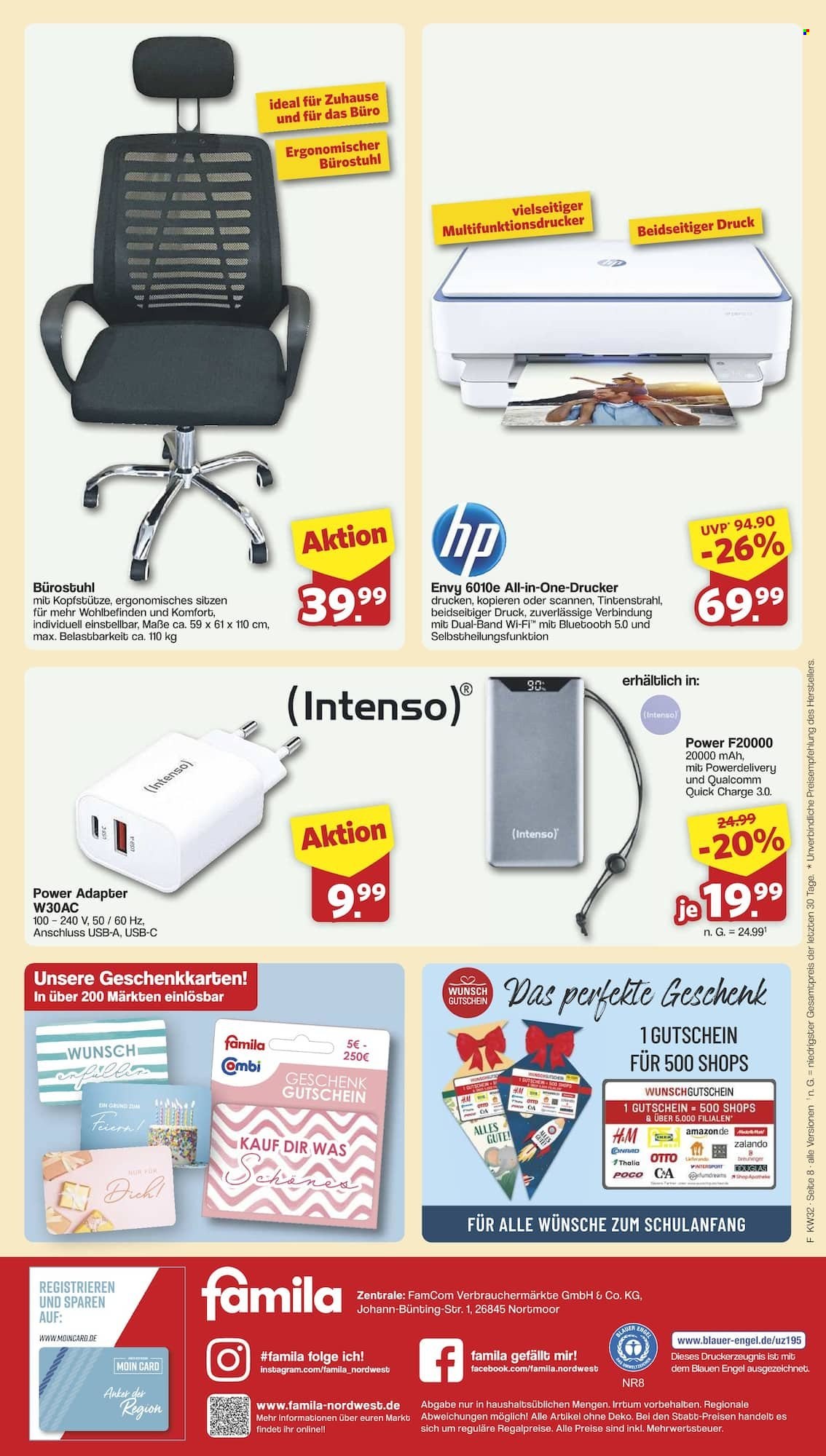 famila Prospekte  - 4.08.2025 - 30.08.2025. Seite 8