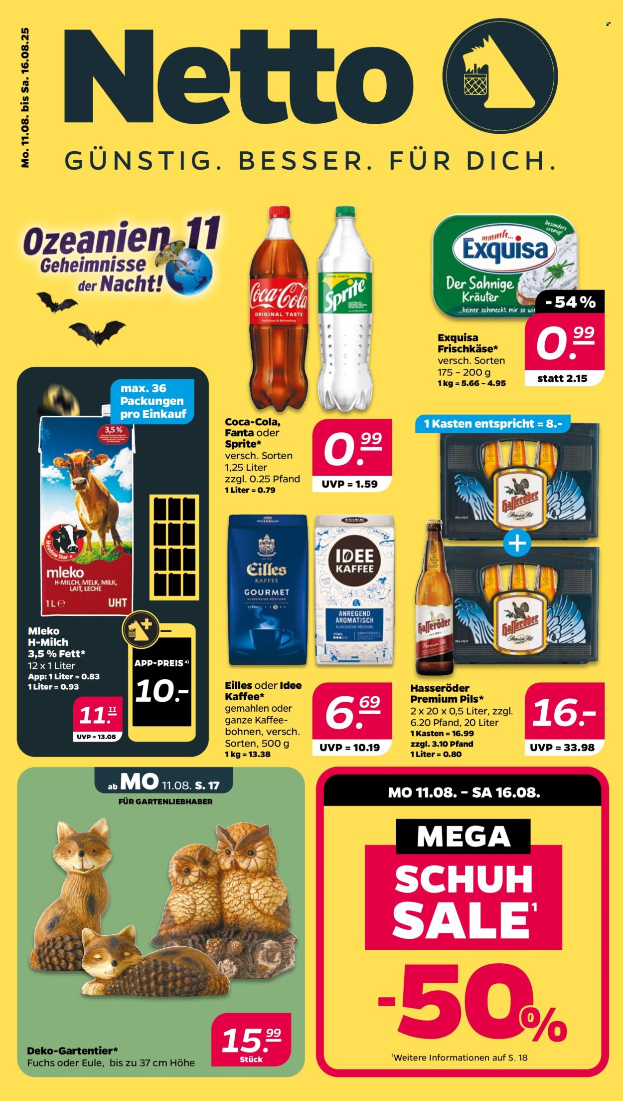 Netto Prospekte  - 11.08.2025 - 16.08.2025. Seite 1