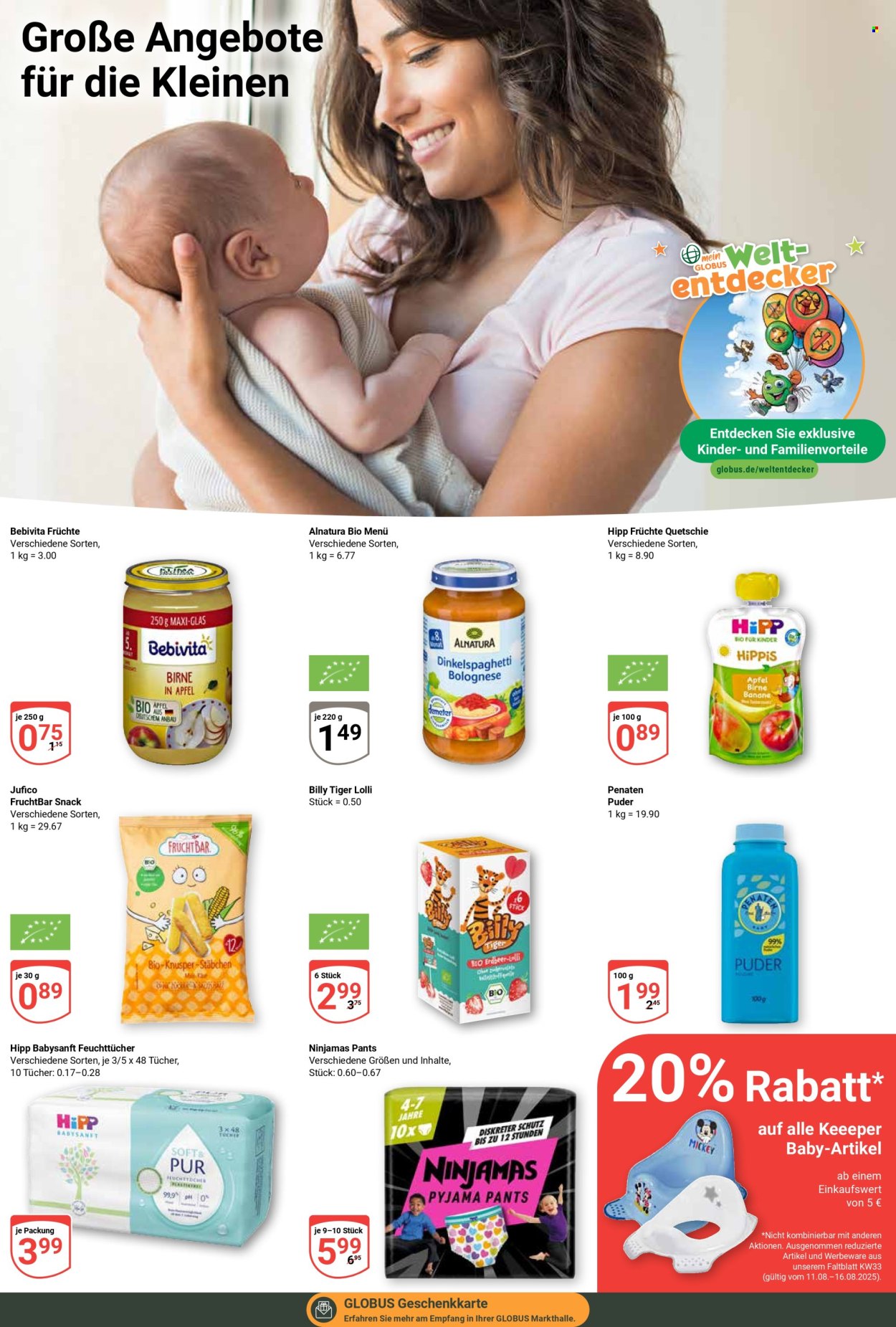 Globus Prospekte  - 11.08.2025 - 16.08.2025. Seite 19