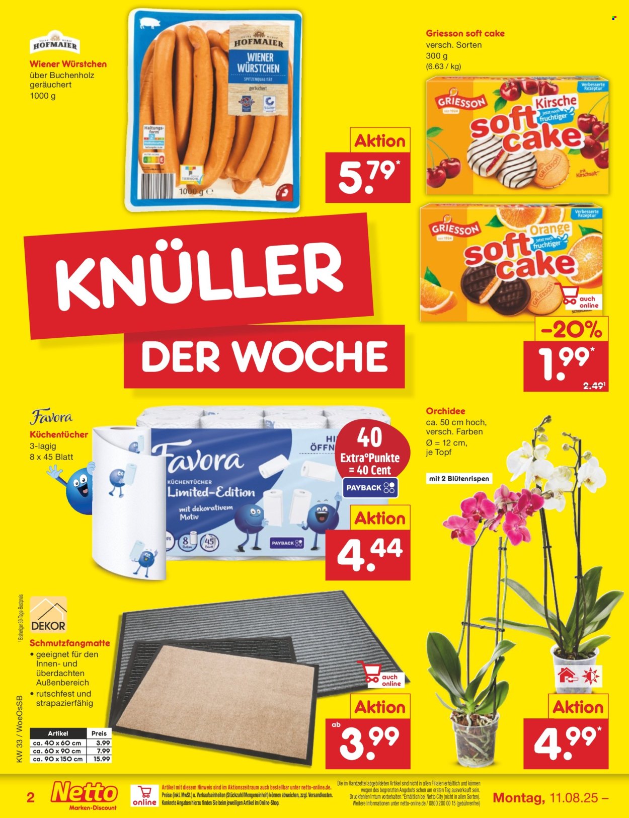 Netto Marken-Discount Prospekte  - 11.08.2025 - 16.08.2025. Seite 2