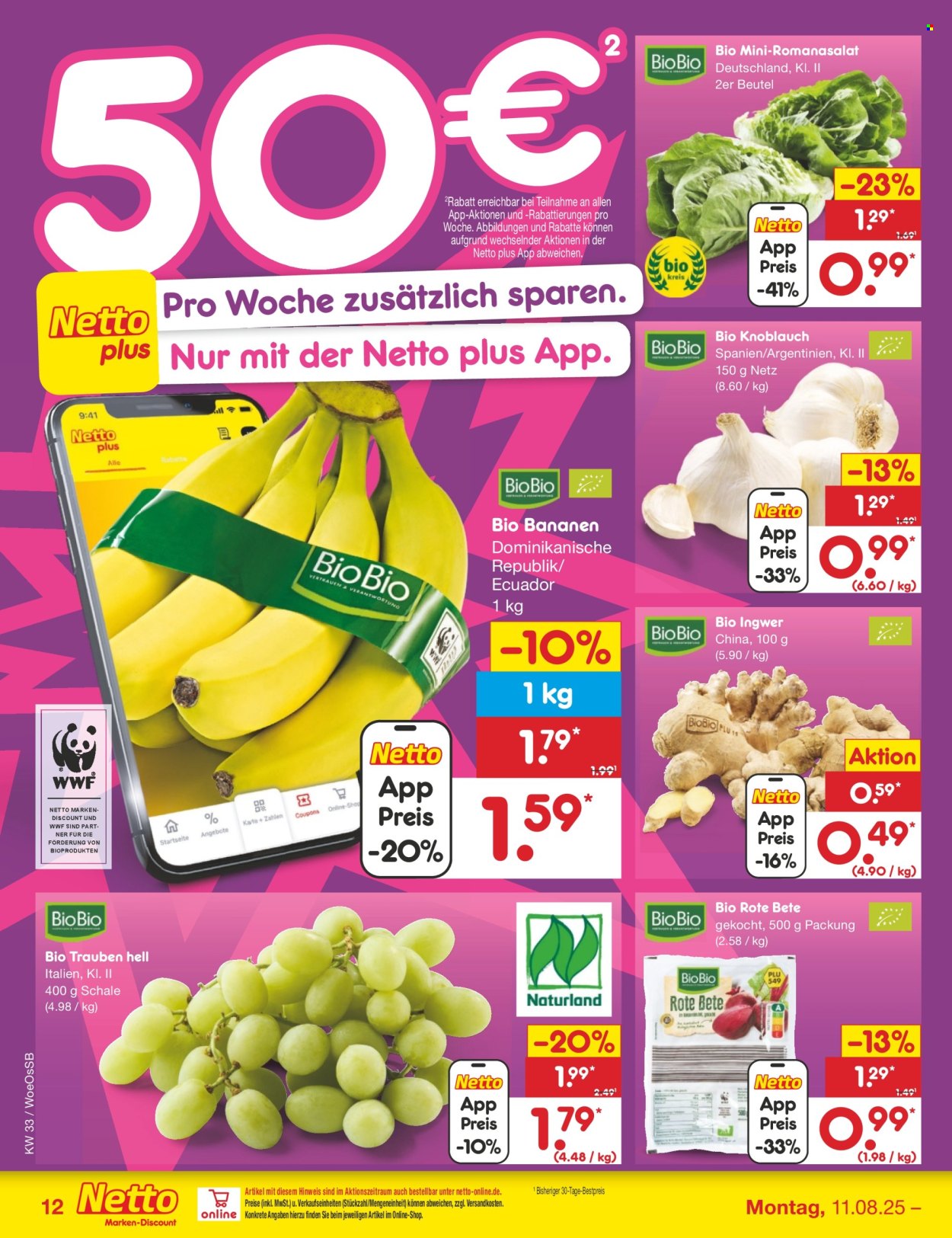 Netto Marken-Discount Prospekte  - 11.08.2025 - 16.08.2025. Seite 20