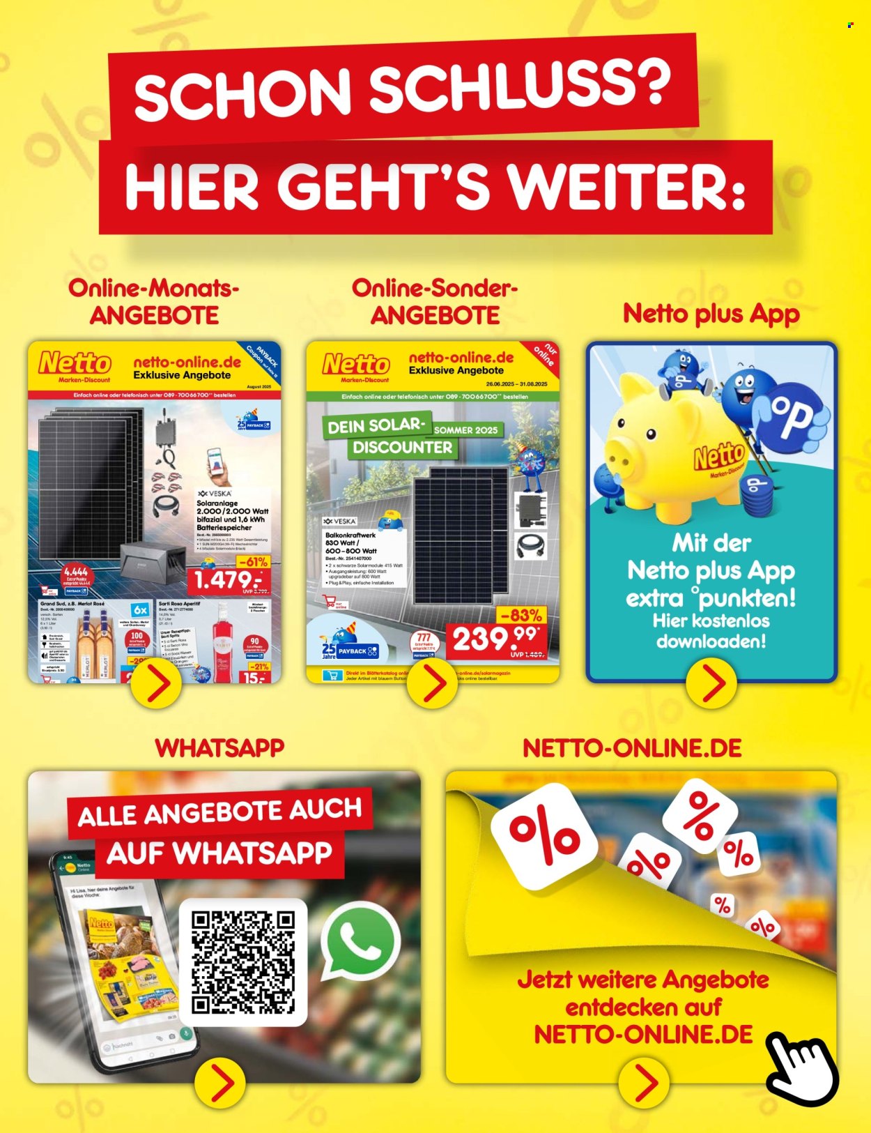 Netto Marken-Discount Prospekte  - 11.08.2025 - 16.08.2025. Seite 63