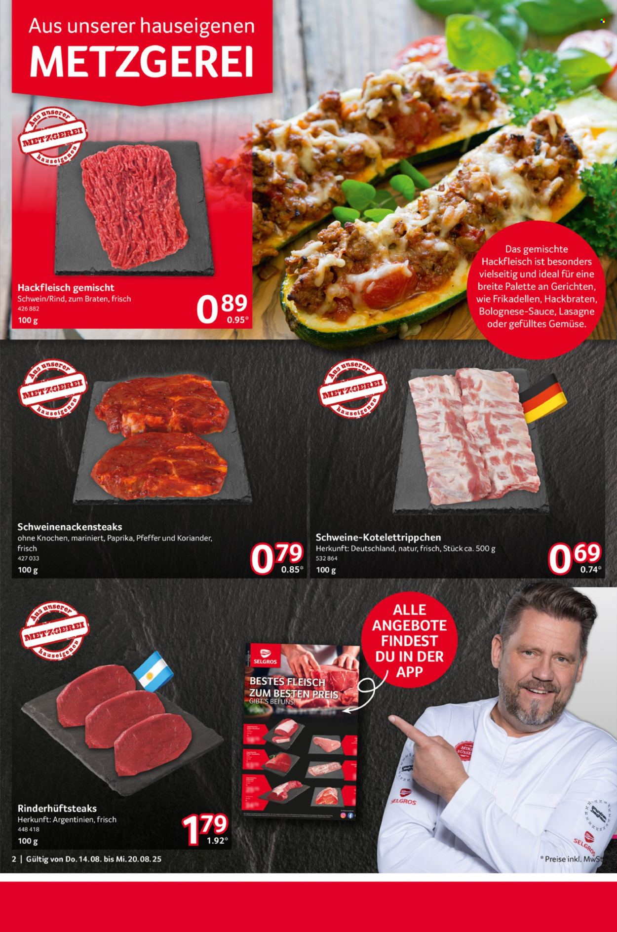 Selgros Prospekte  - 14.08.2025 - 20.08.2025. Seite 2