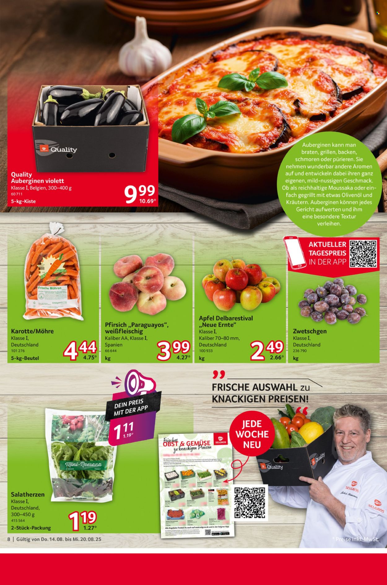 Selgros Prospekte  - 14.08.2025 - 20.08.2025. Seite 8