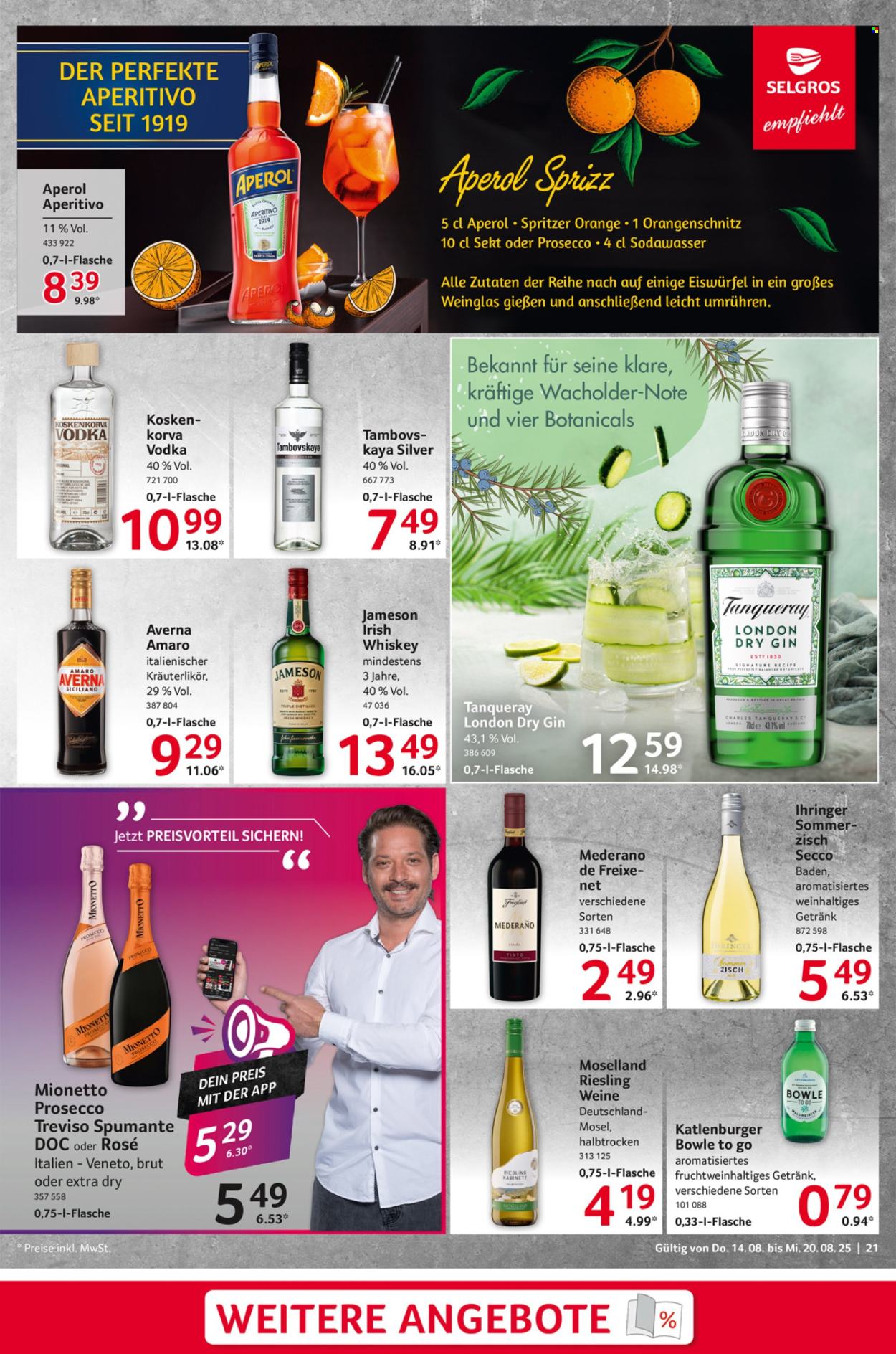 Selgros Prospekte  - 14.08.2025 - 20.08.2025. Seite 21