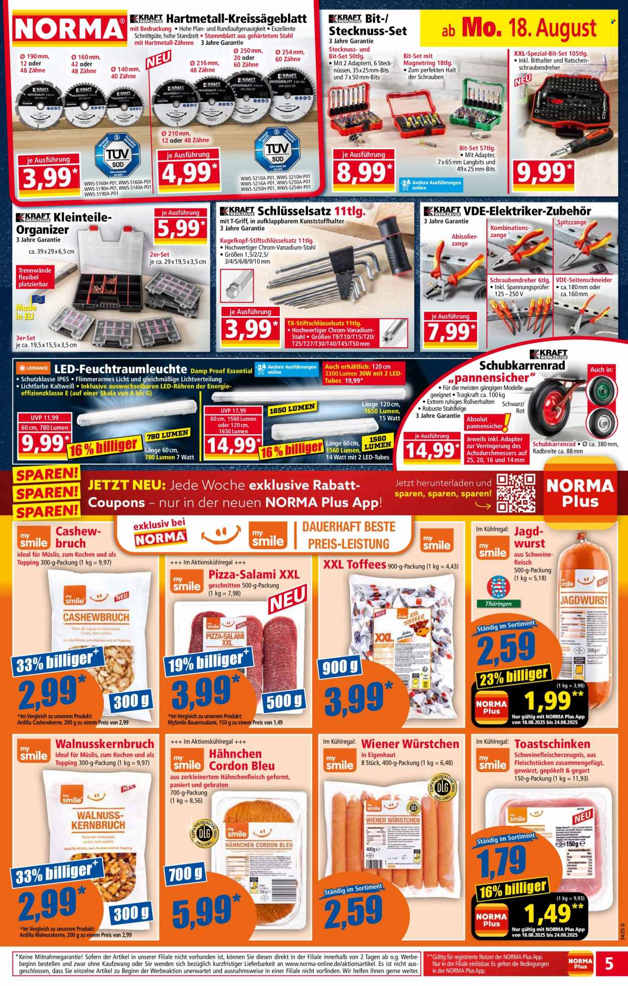 Norma Prospekte  - 18.08.2025 - 24.08.2025. Seite 5